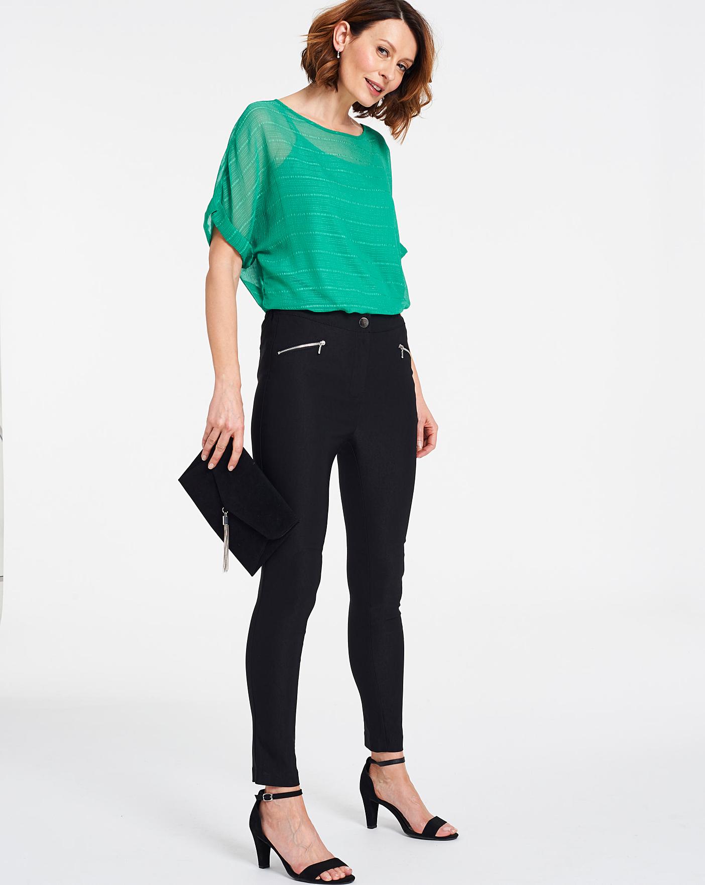 how to style cigarette trousers