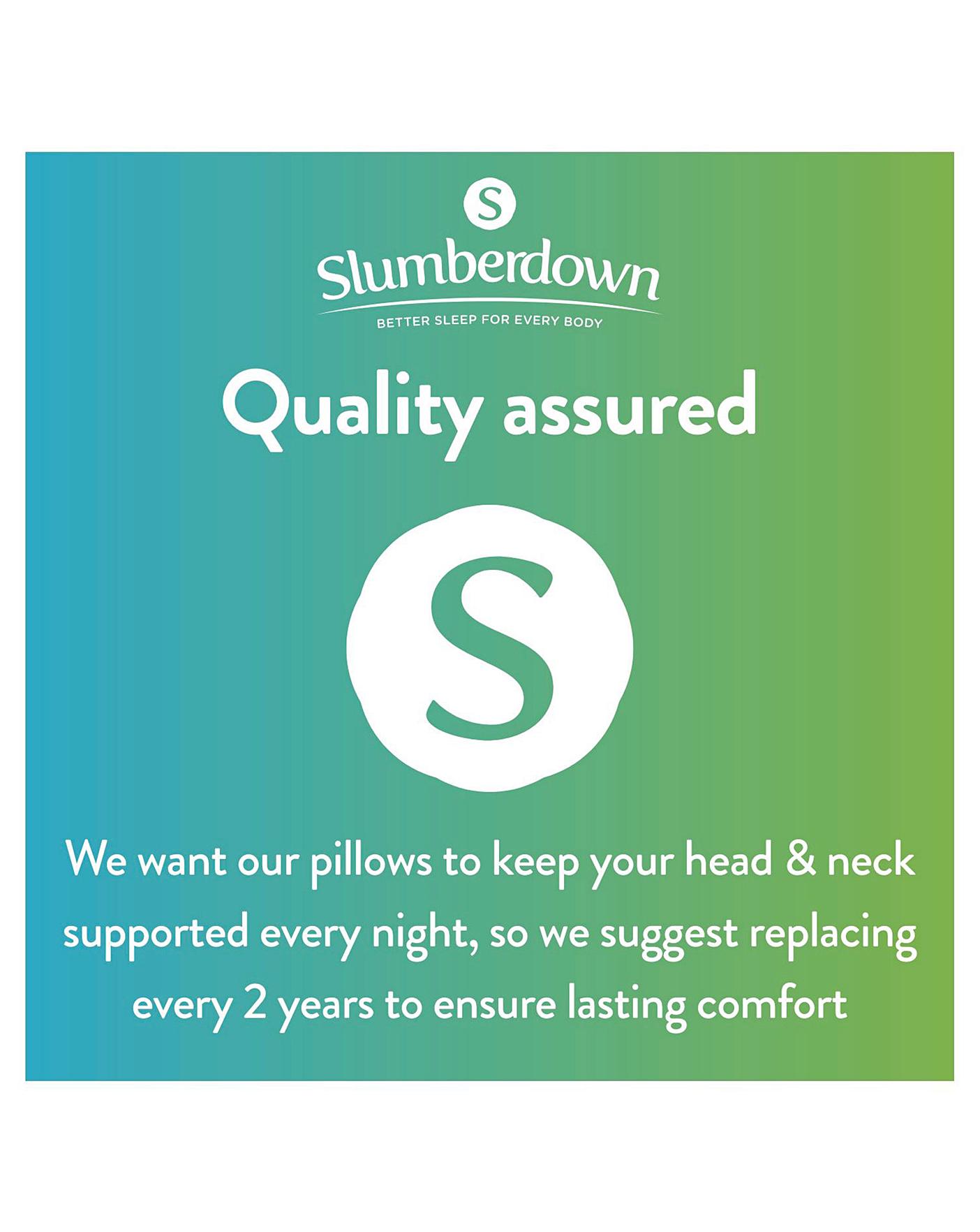 Slumberdown Complete Protection Pillows Fashion World