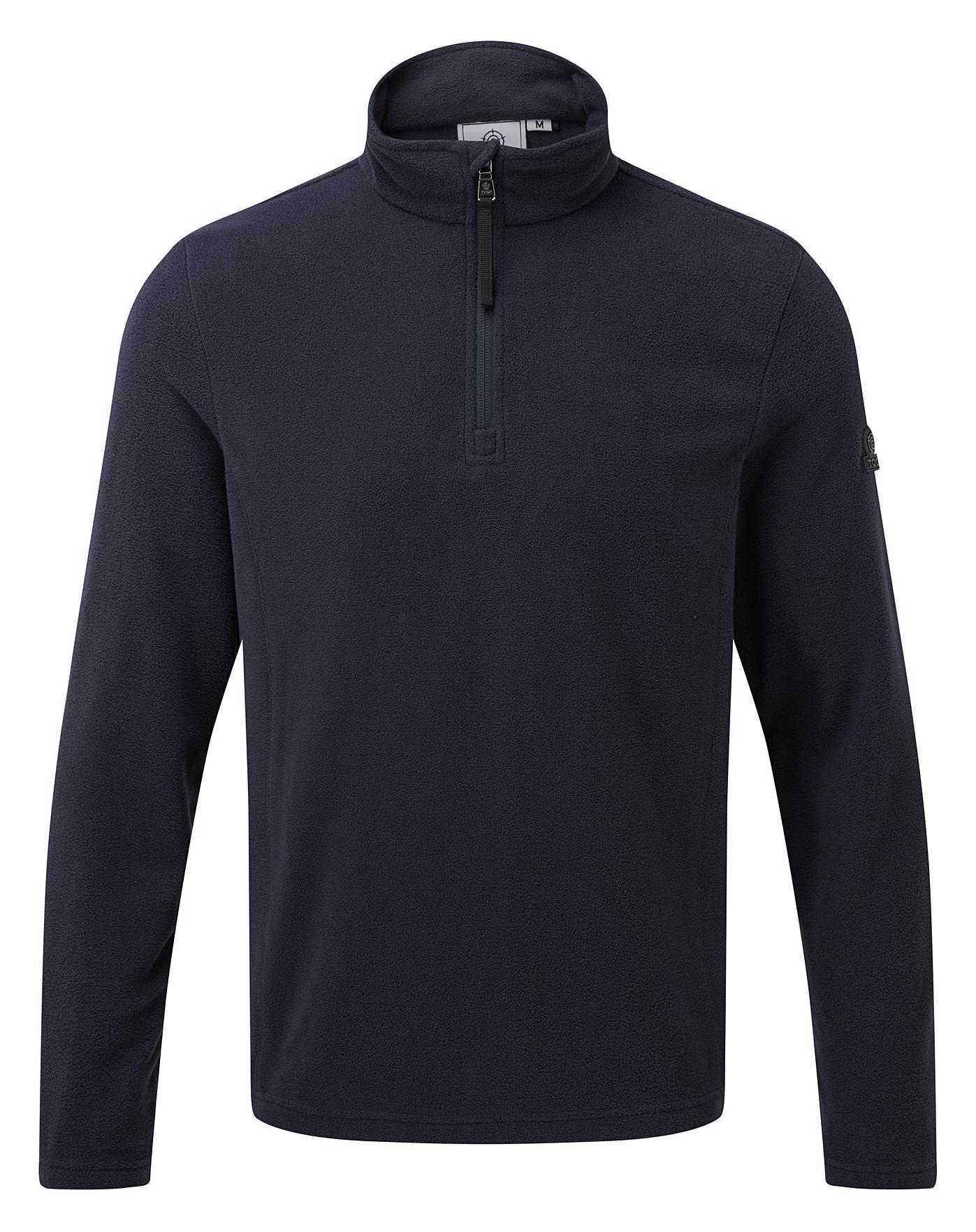 Tog24 Shire Mens Fleece Zip Neck | Jacamo