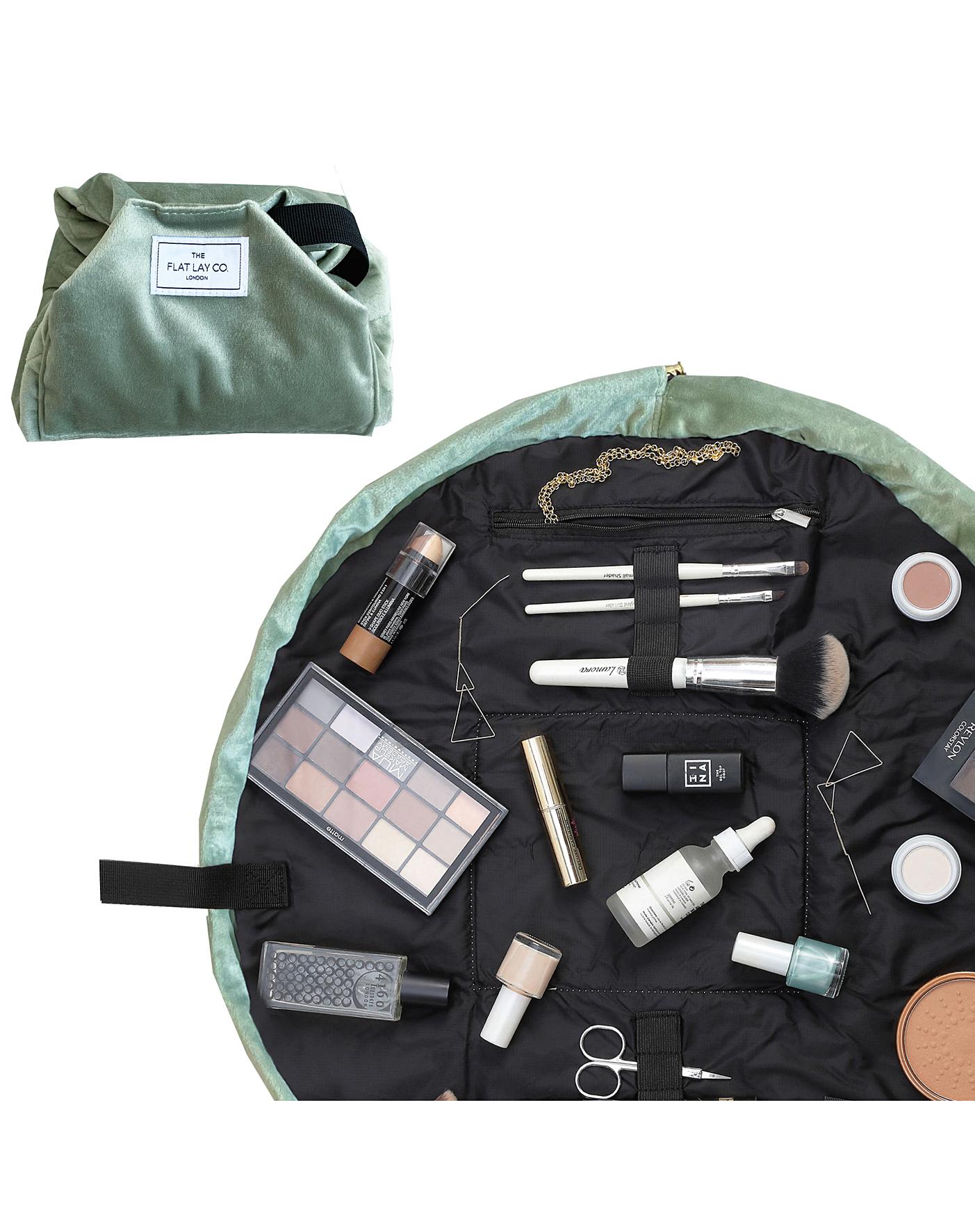 fold flat makeup bag