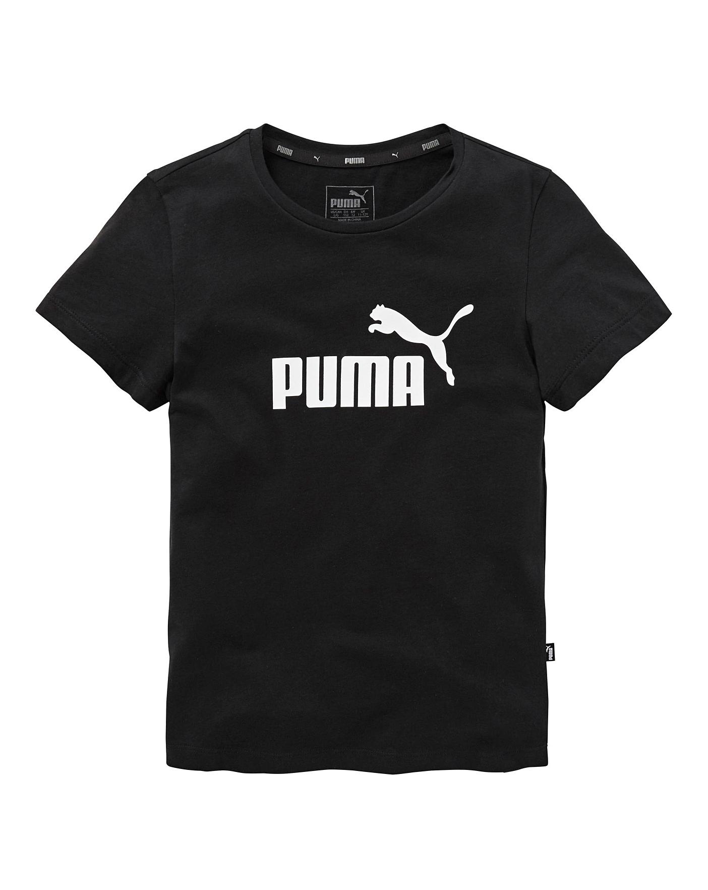 girls puma t shirt