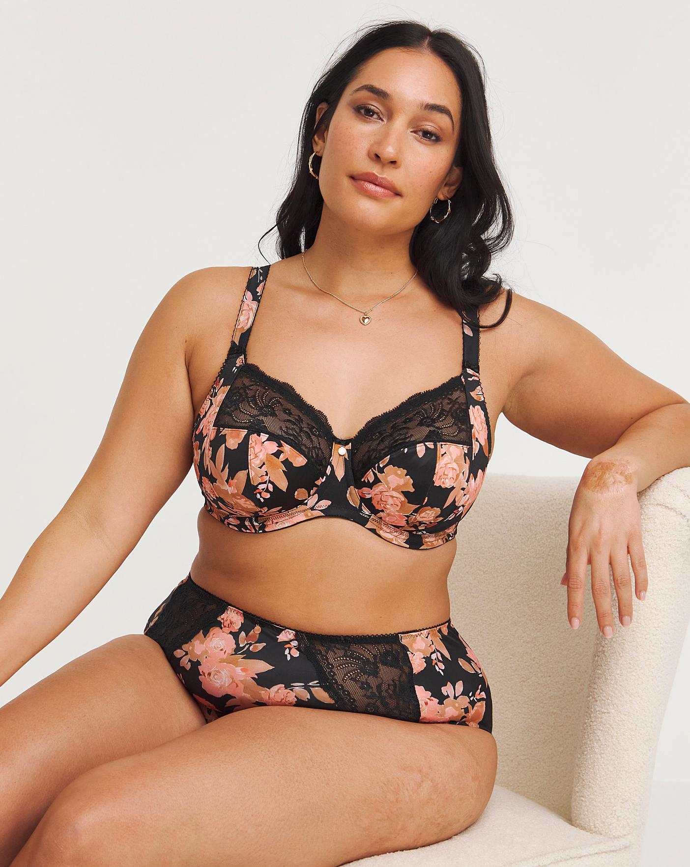 Morgan Watercolour Stretch Banded Bra from Elomi