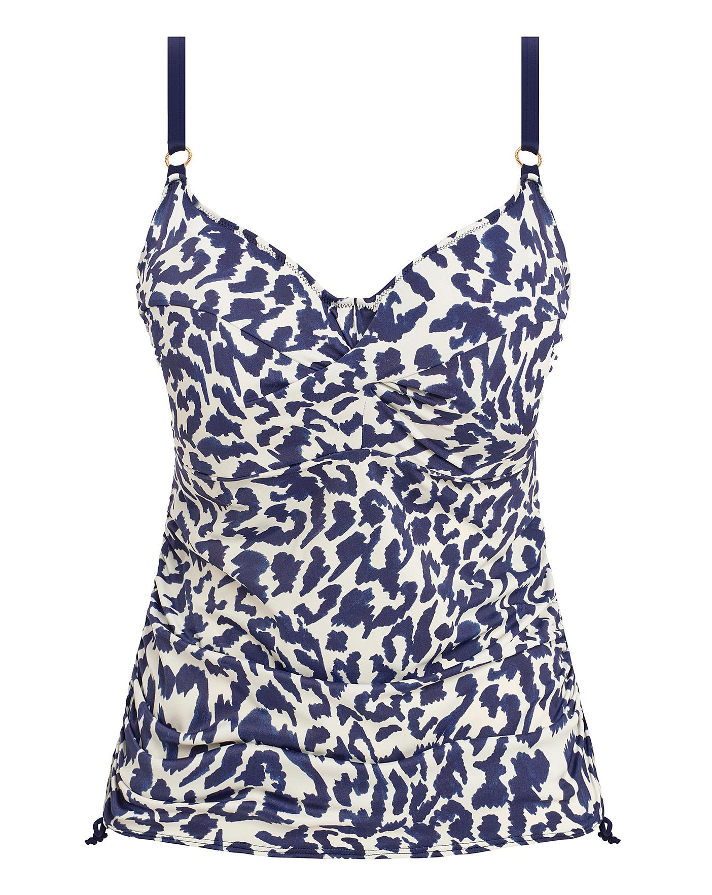 Fantasie Hope Bay Twist Tankini Top | J D Williams