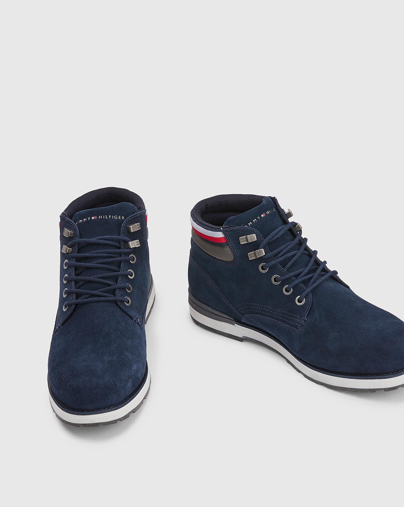 Tommy hilfiger sale outdoor suede boot