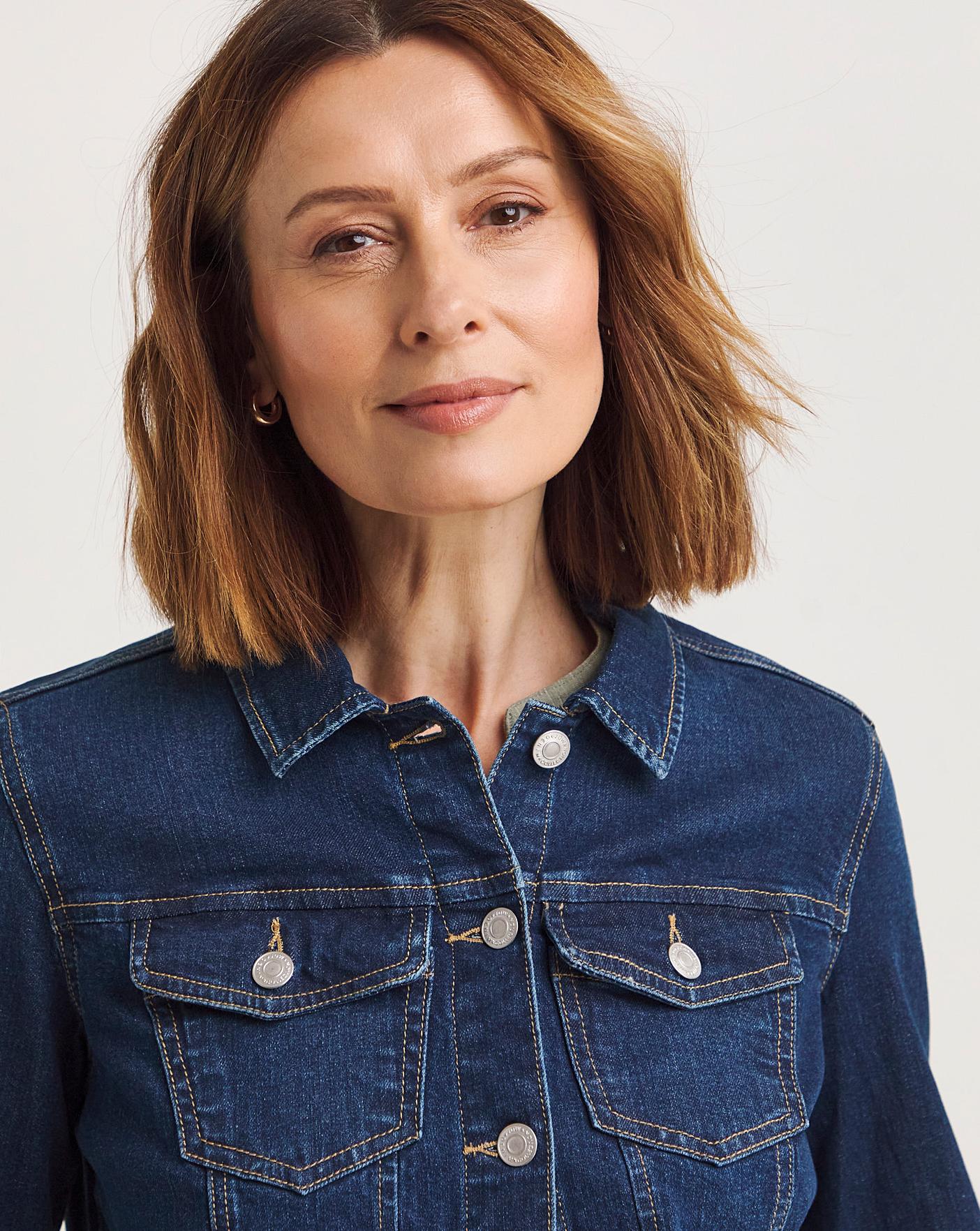 Indigo Western Denim Jacket J D Williams