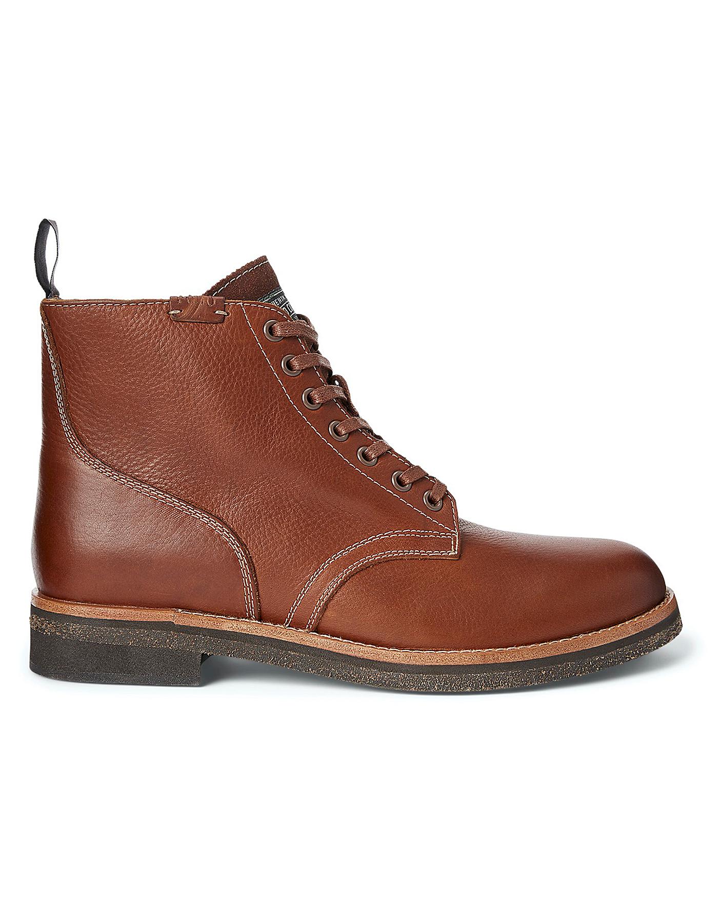 Ralph Lauren Leather Army Boot