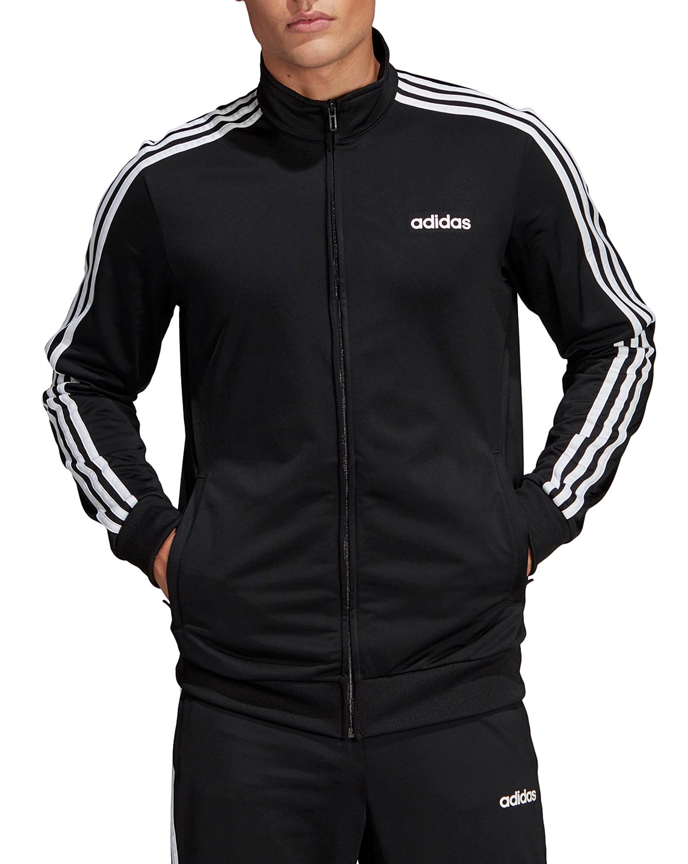 adidas 3 stripe track jacket