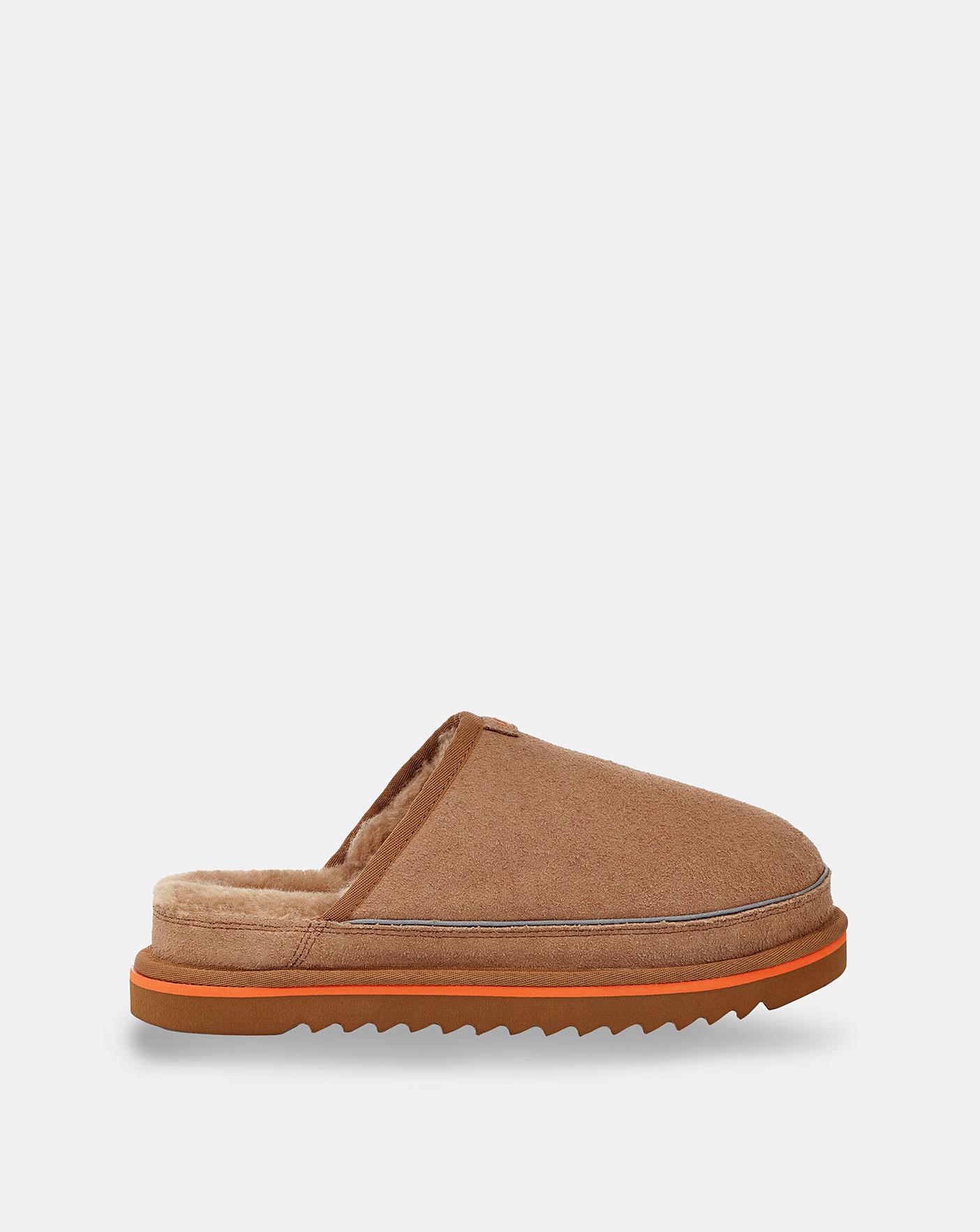 Ugg deals stripe slippers