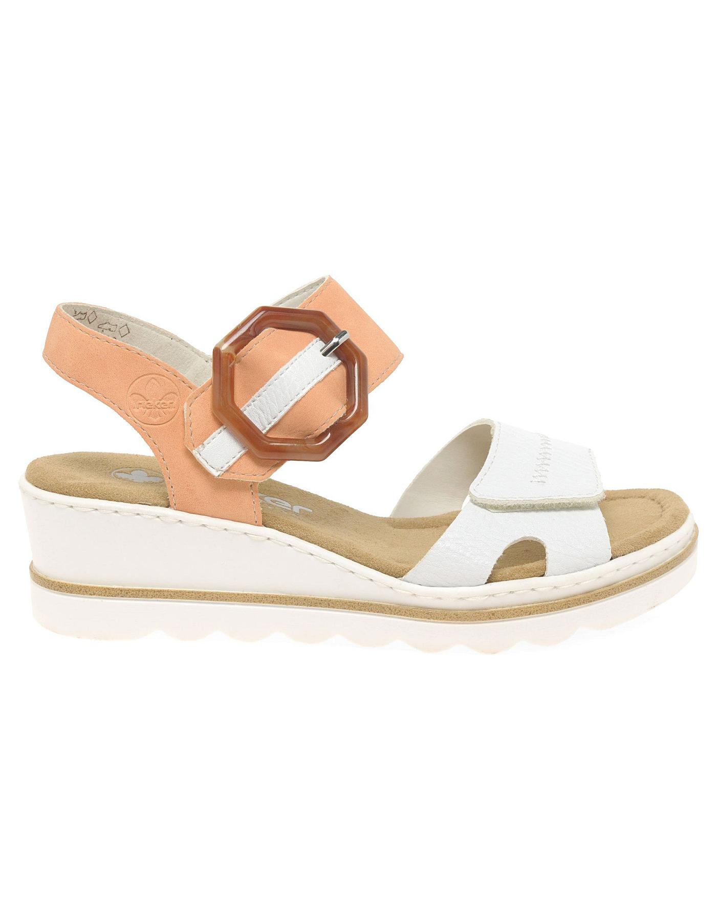 Rieker Jena Womens Standard Wedges | J D Williams