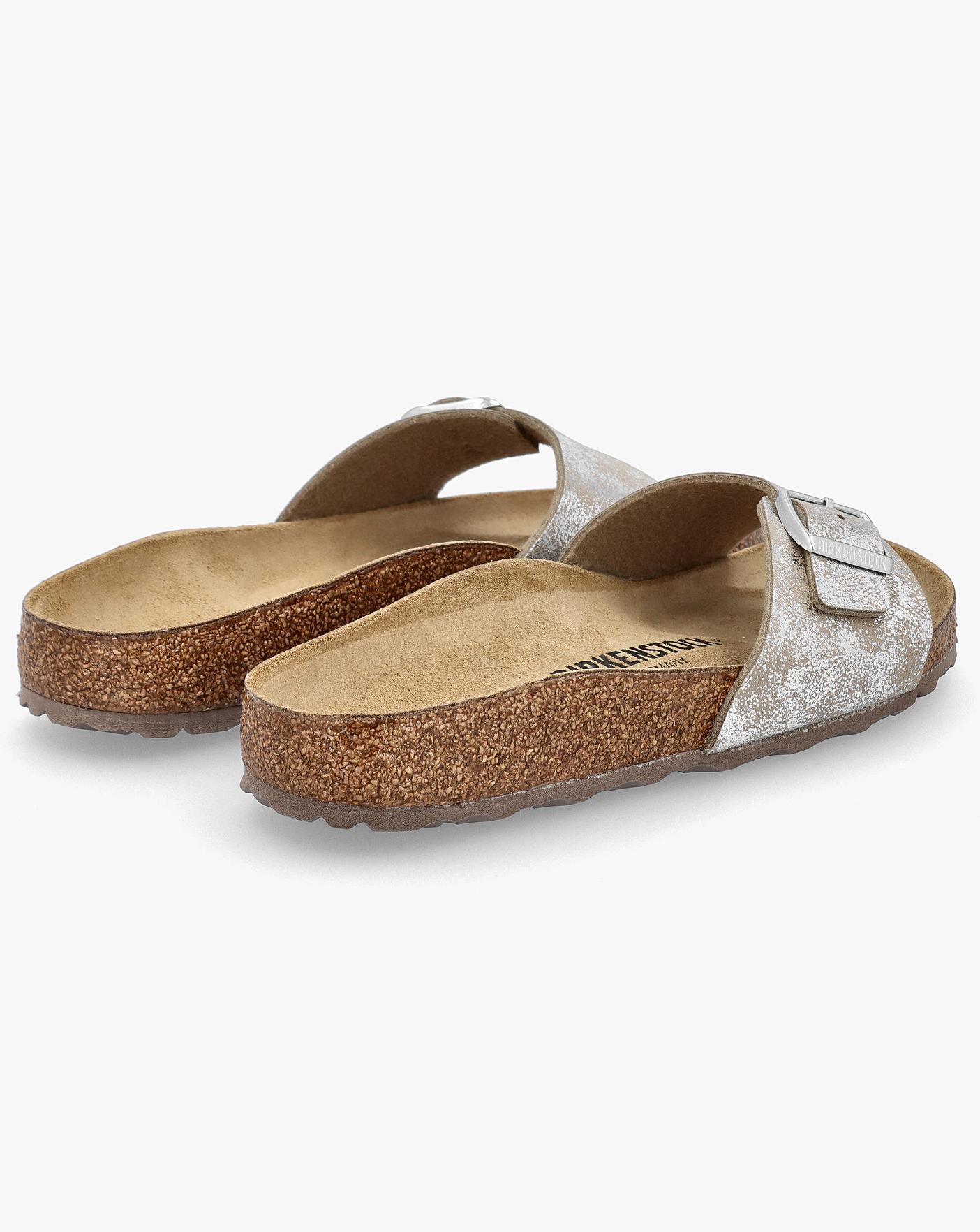 Washed metallic gold birkenstock online