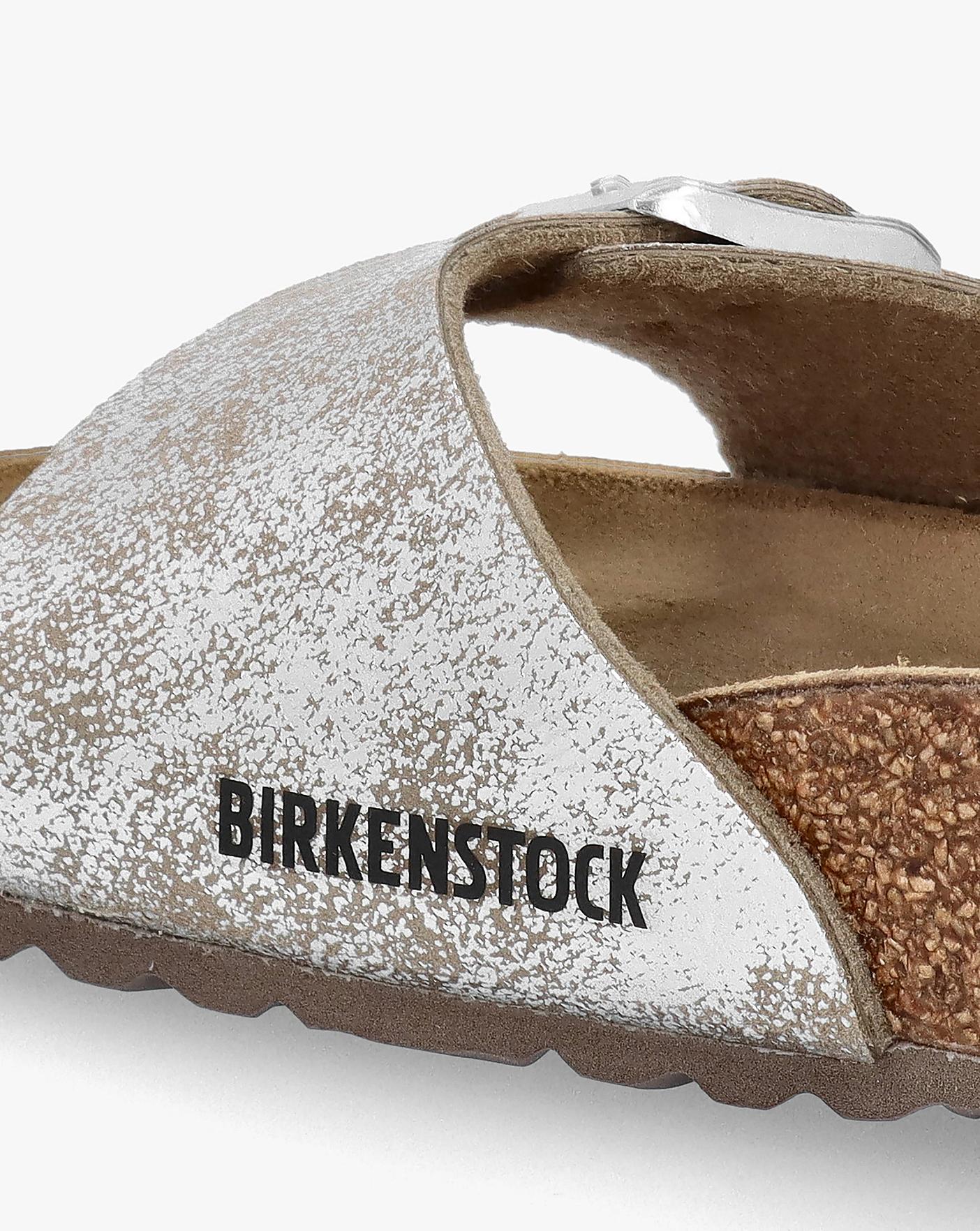 Birkenstock Madrid Washed Metallic Mules Marisota