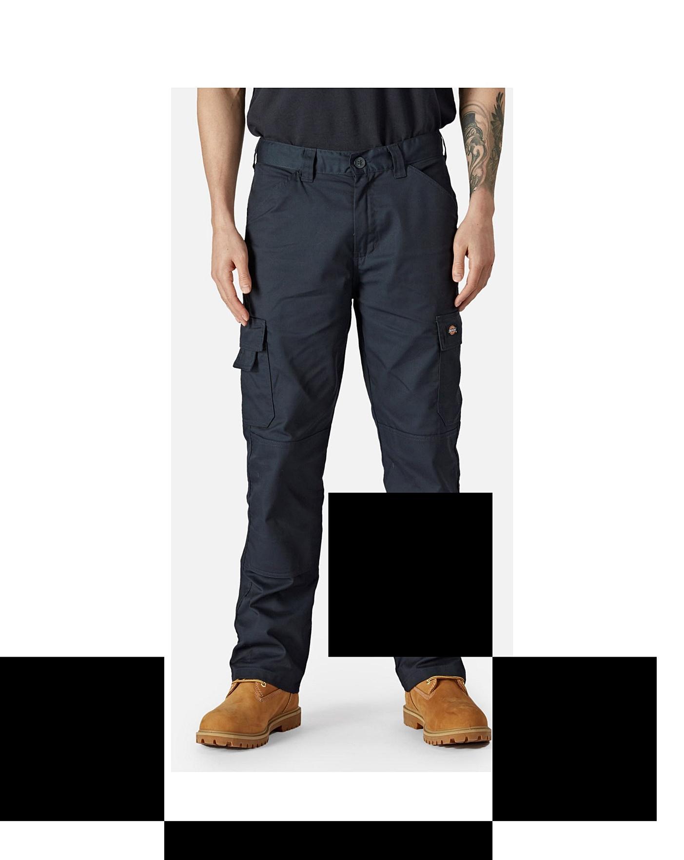 Dickies Everyday Trousers - White/Grey. Jamangie Trading Builders Hardware  & DIY