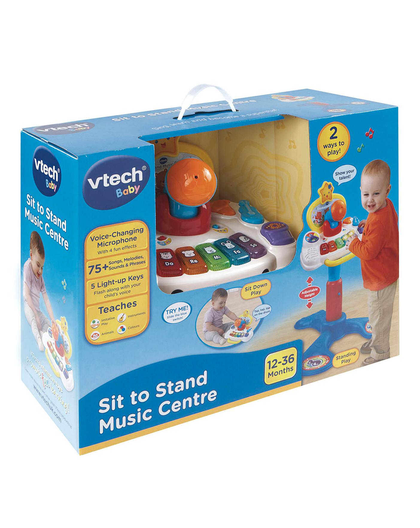 vtech sit and stand music centre