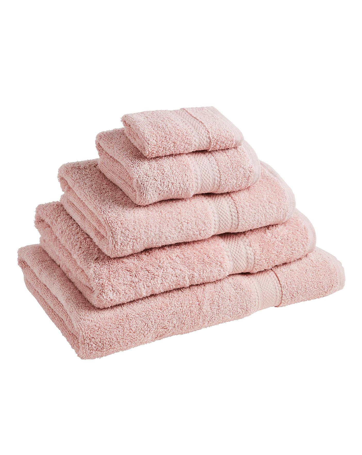 pink towels