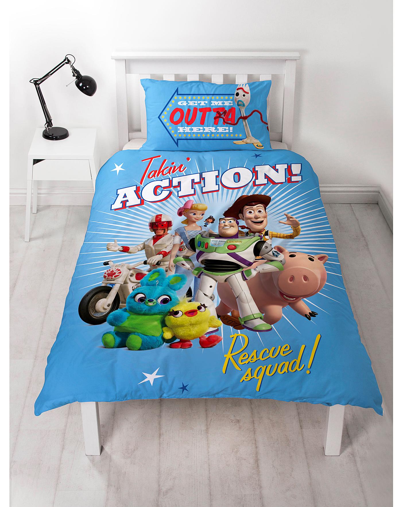 Toy Story Rescue Reversible Duvet Home Essentials