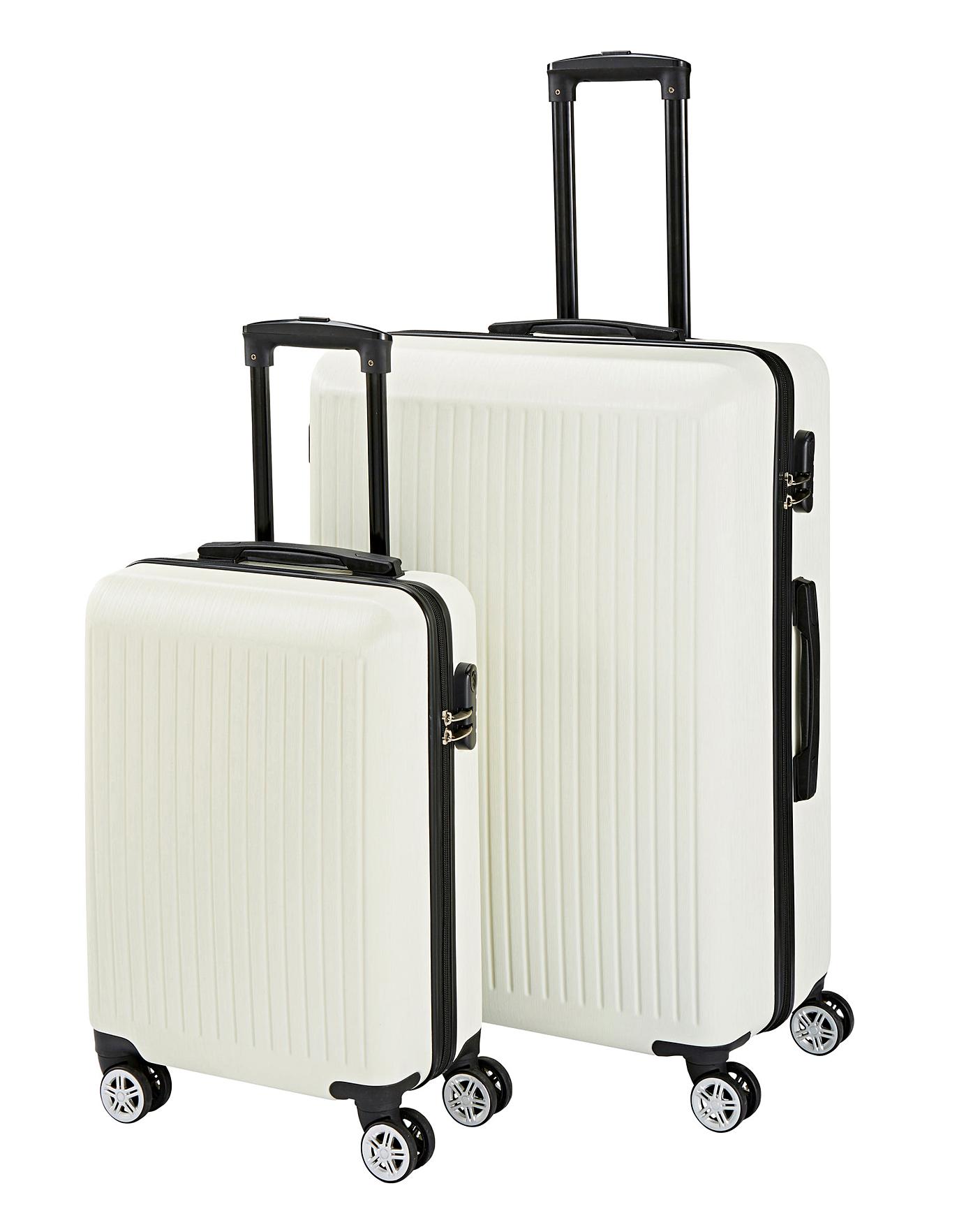 two piece luggage