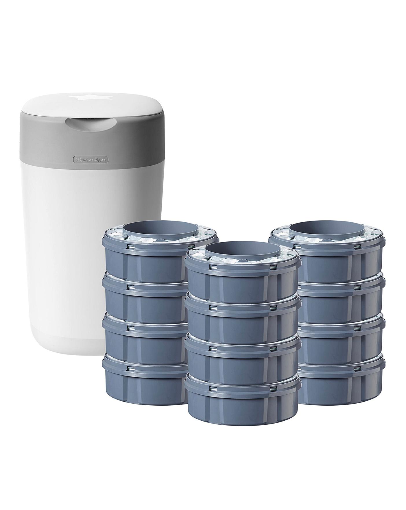 twist and click nappy disposal bin