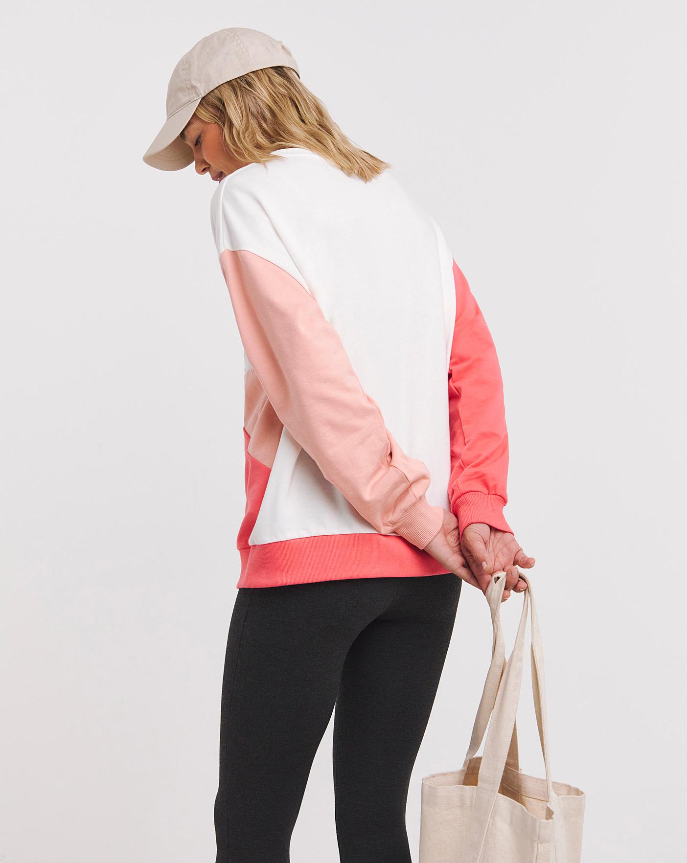 Pink colour sweatshirt online