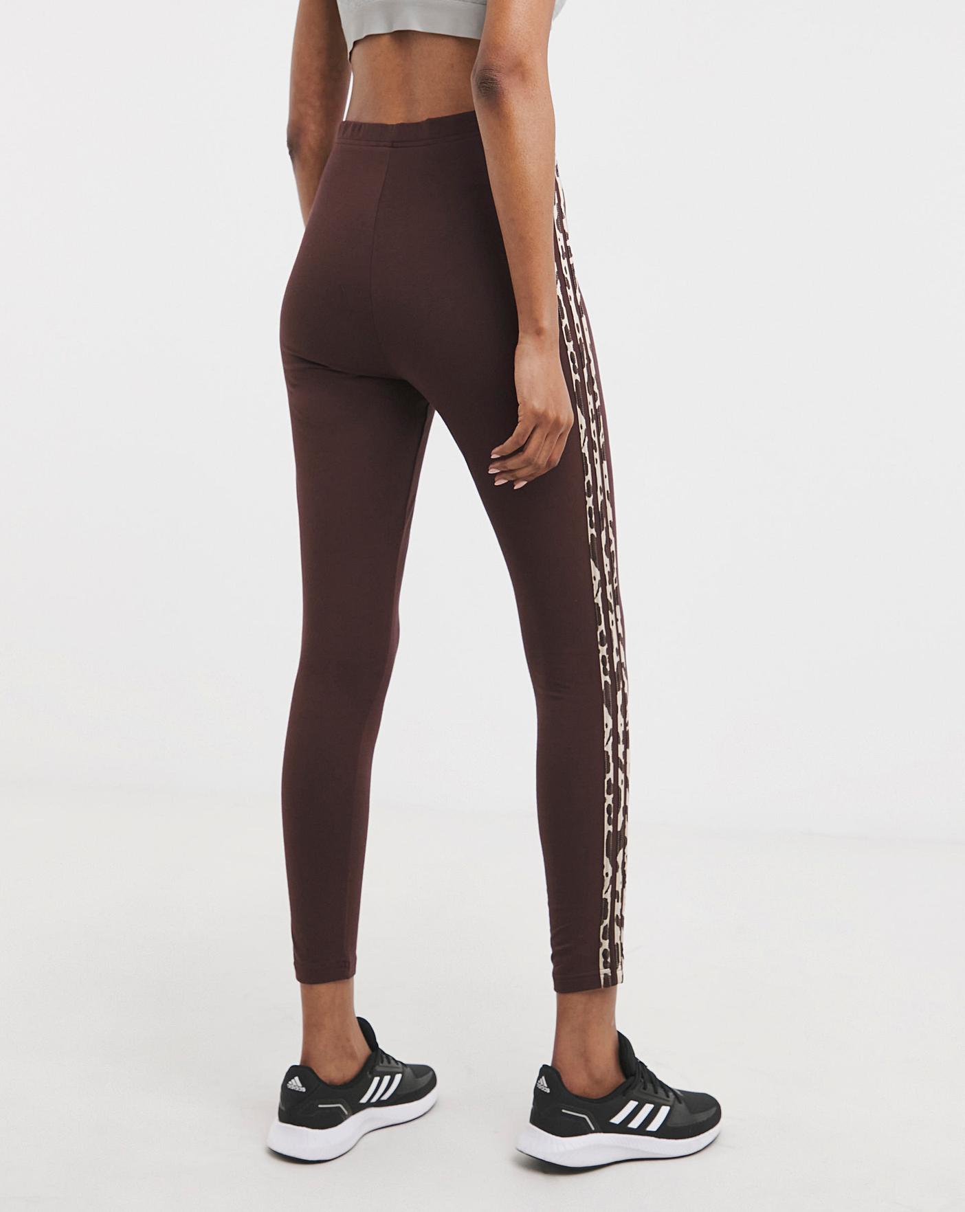 adidas leggings leopard