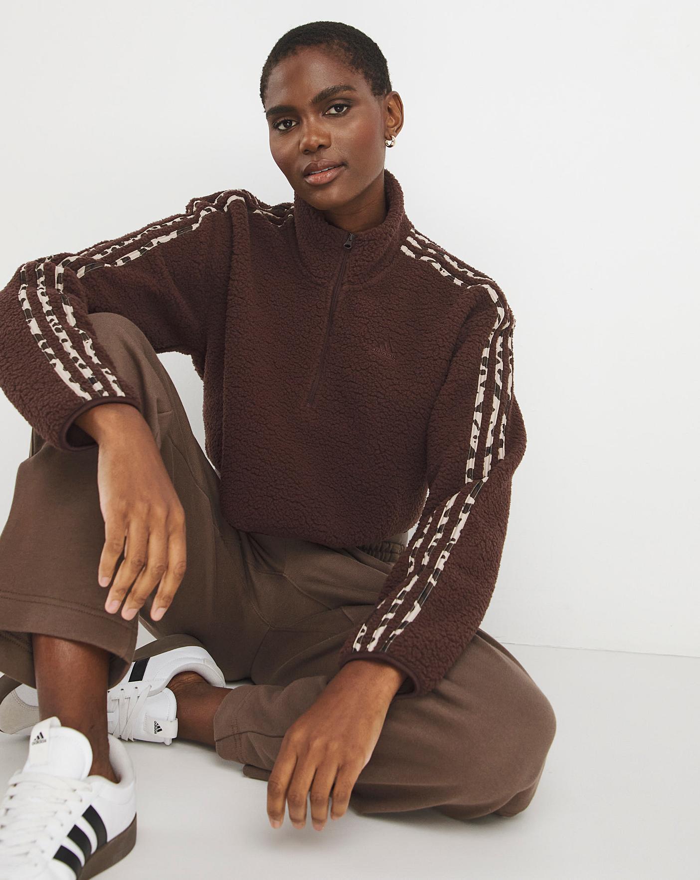 adidas Animal 3 Stripe 1/4 Zip Top | Oxendales