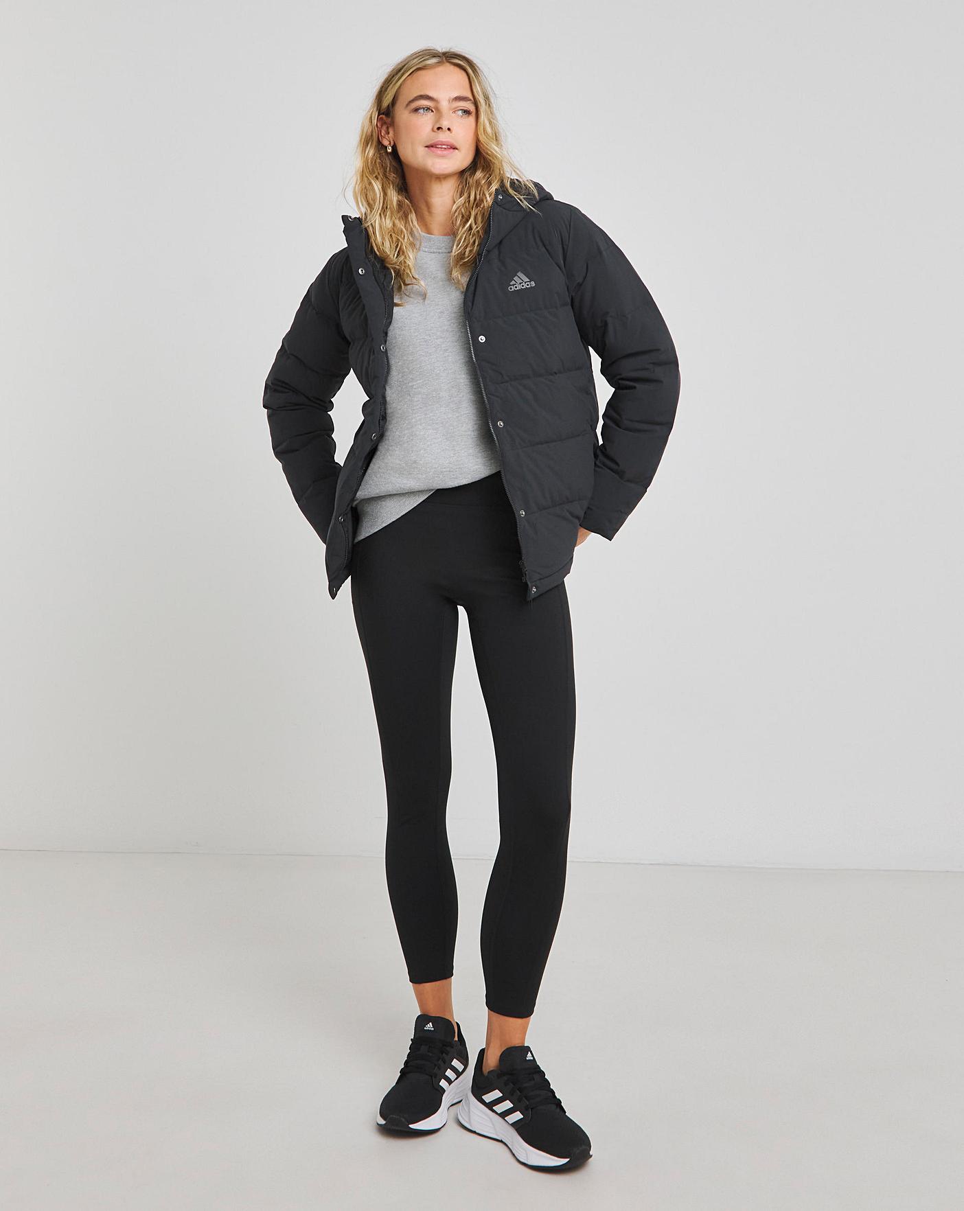 adidas Helionic Hooded Down Jacket Simply Be