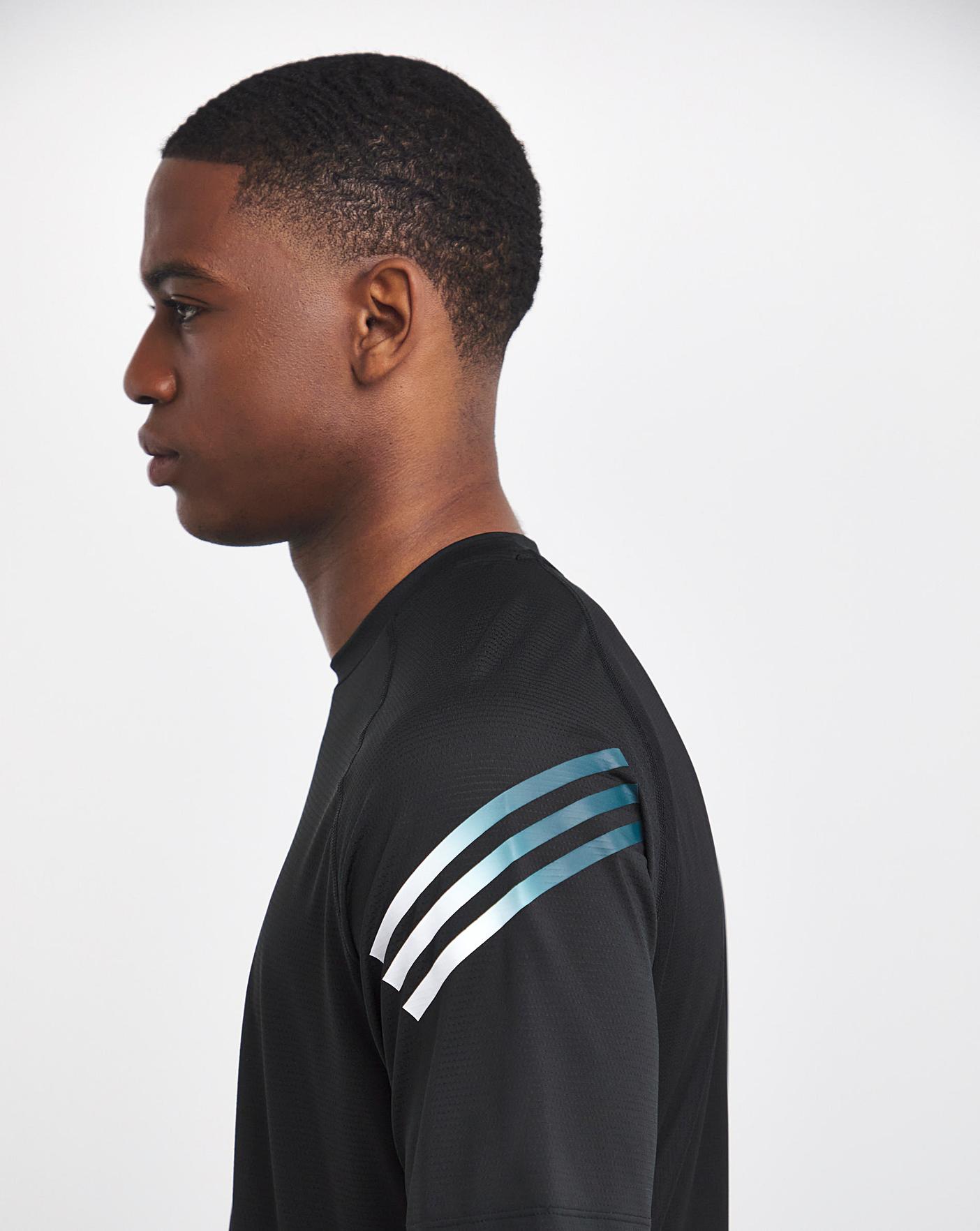 Adidas tshirt 3 discount stripes