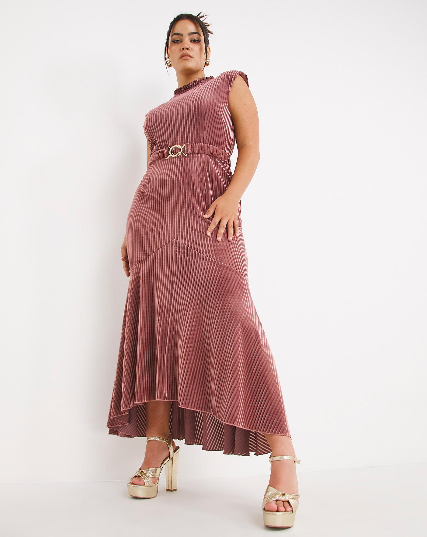 Little mistress shop terracotta dress