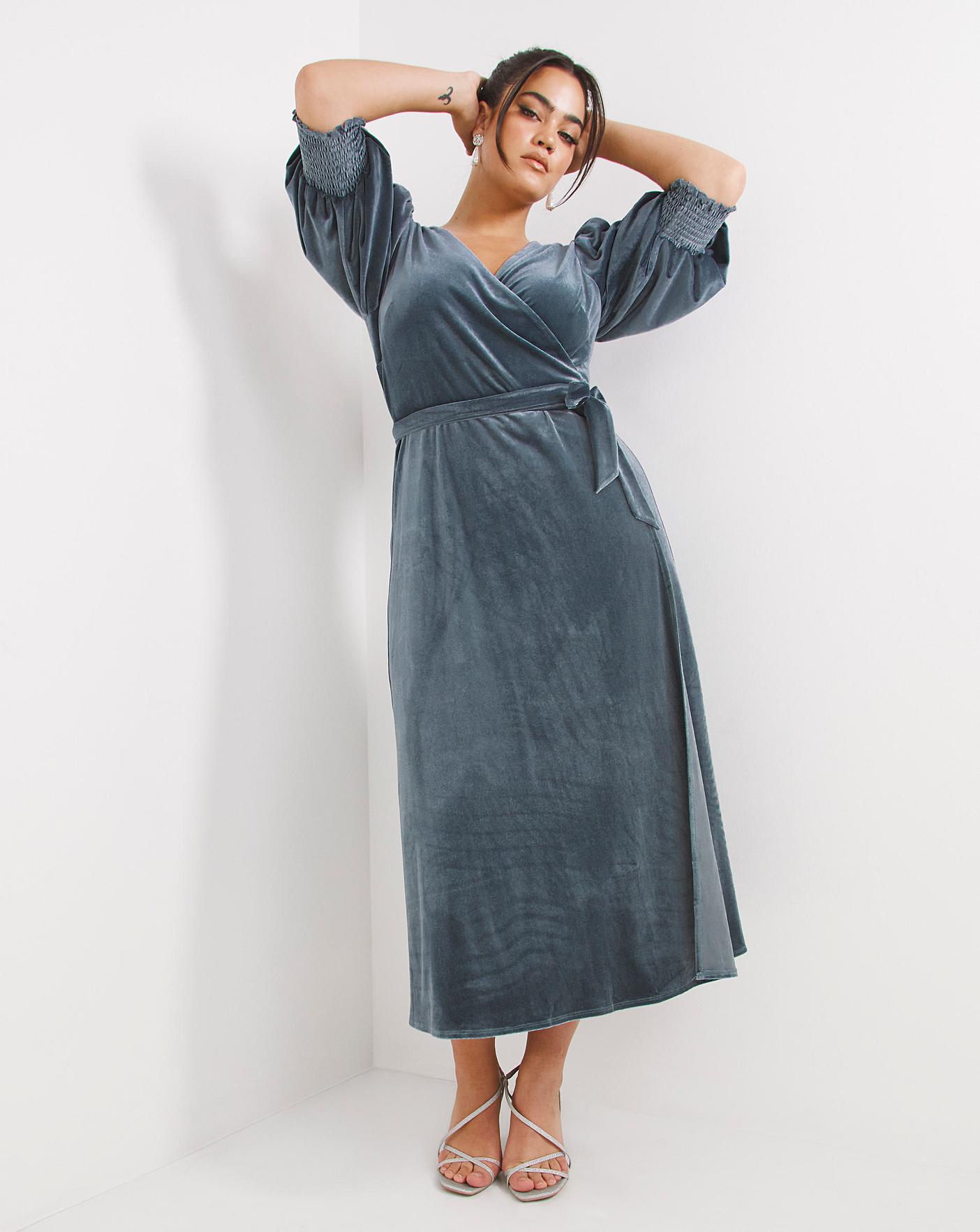 Simply be cheap wrap dress