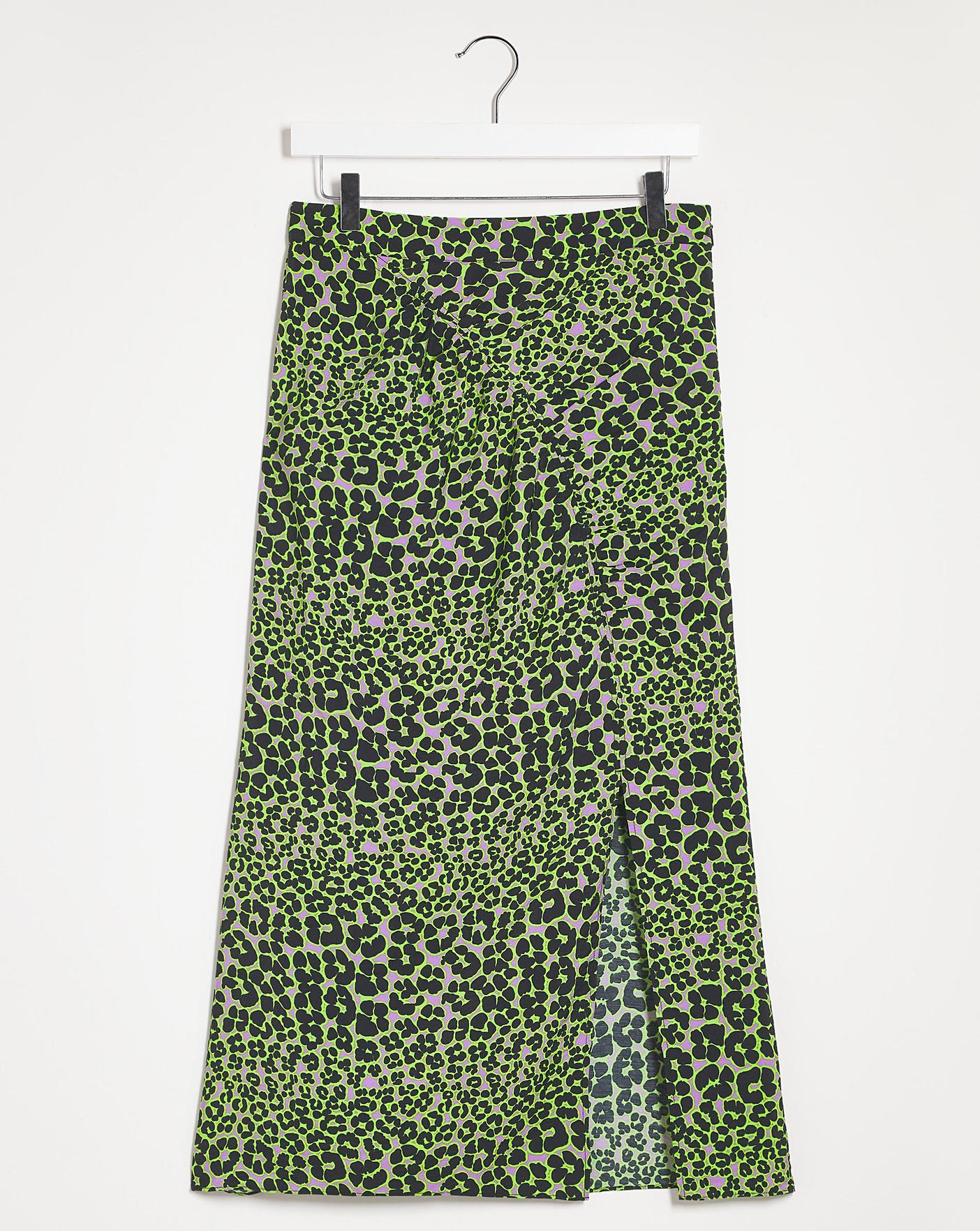 Mid length 2024 leopard skirts crossword