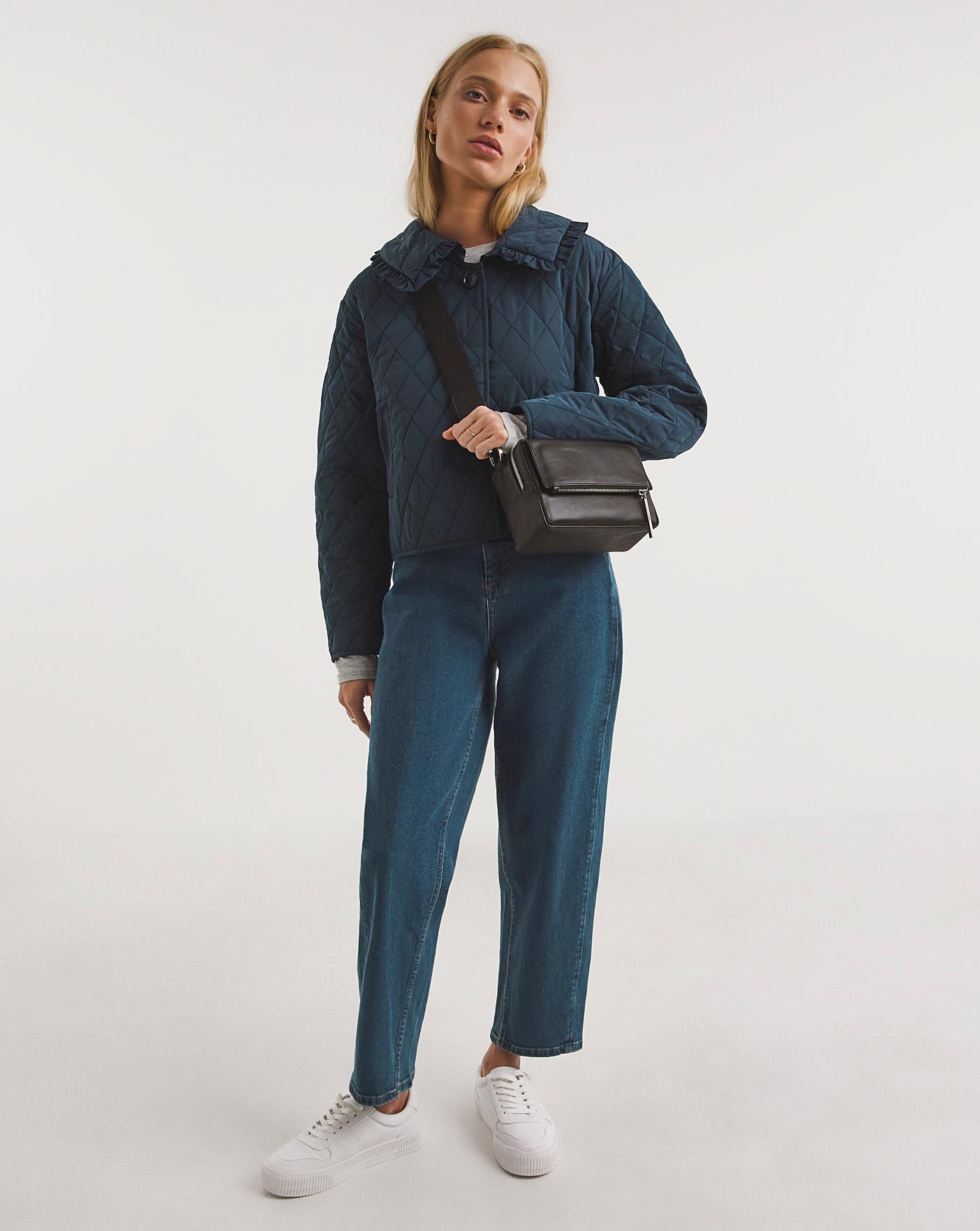 Whistles Collar Detailed Quilted Jacket J D Williams