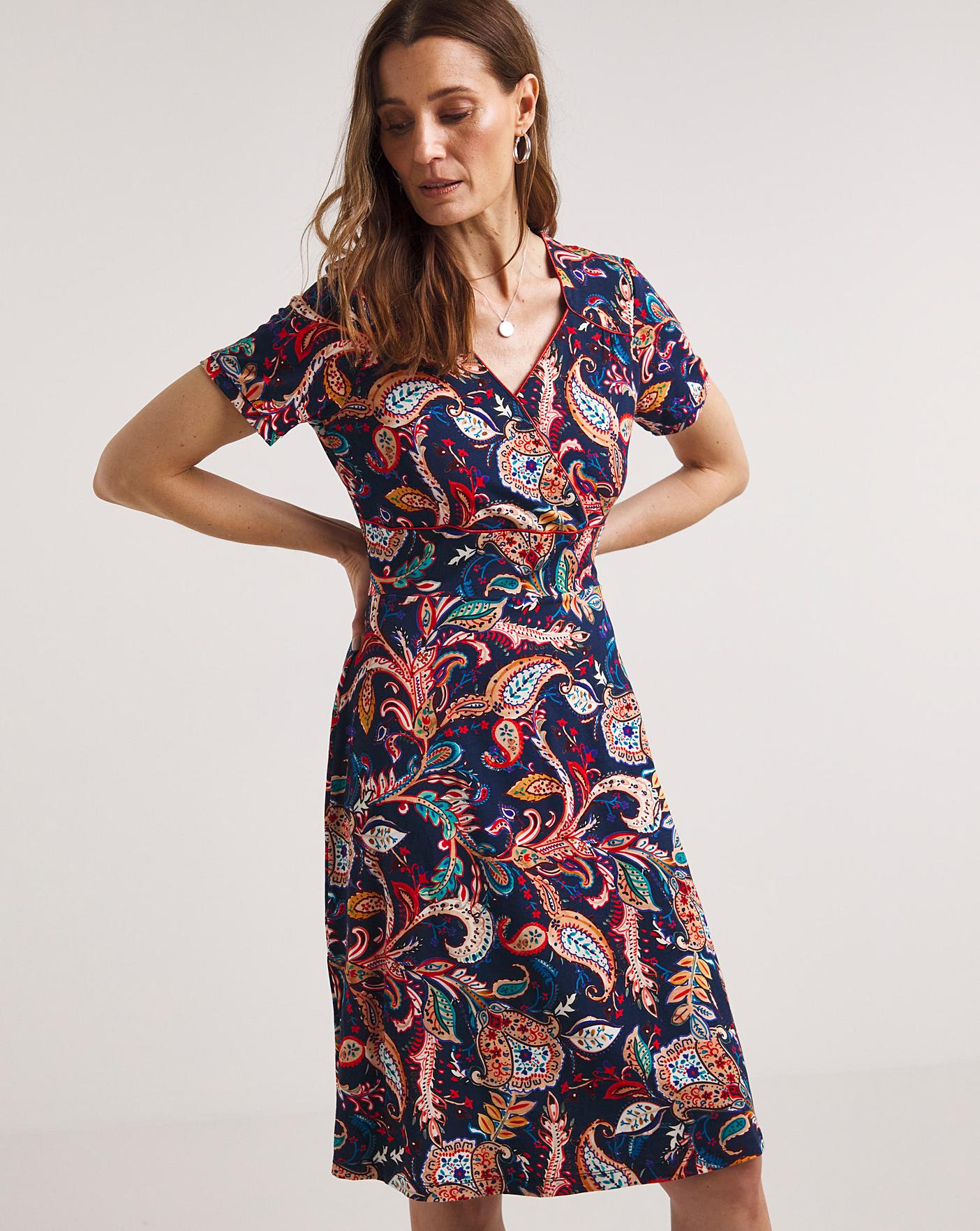 Joe Browns Jersey Swirl Print Dress Ambrose Wilson