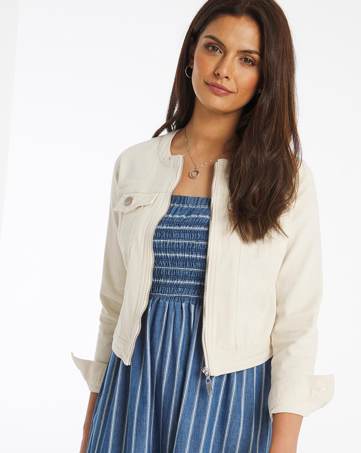 jd williams ladies denim jackets