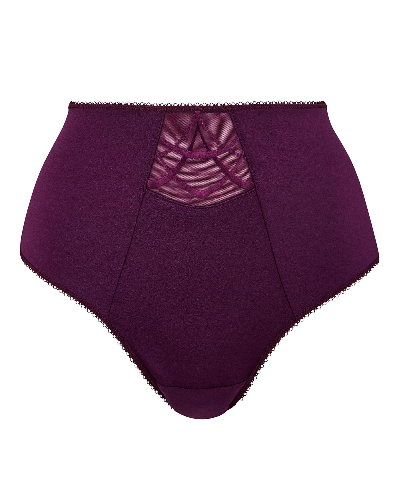 Women's Purple High Waisted Panties