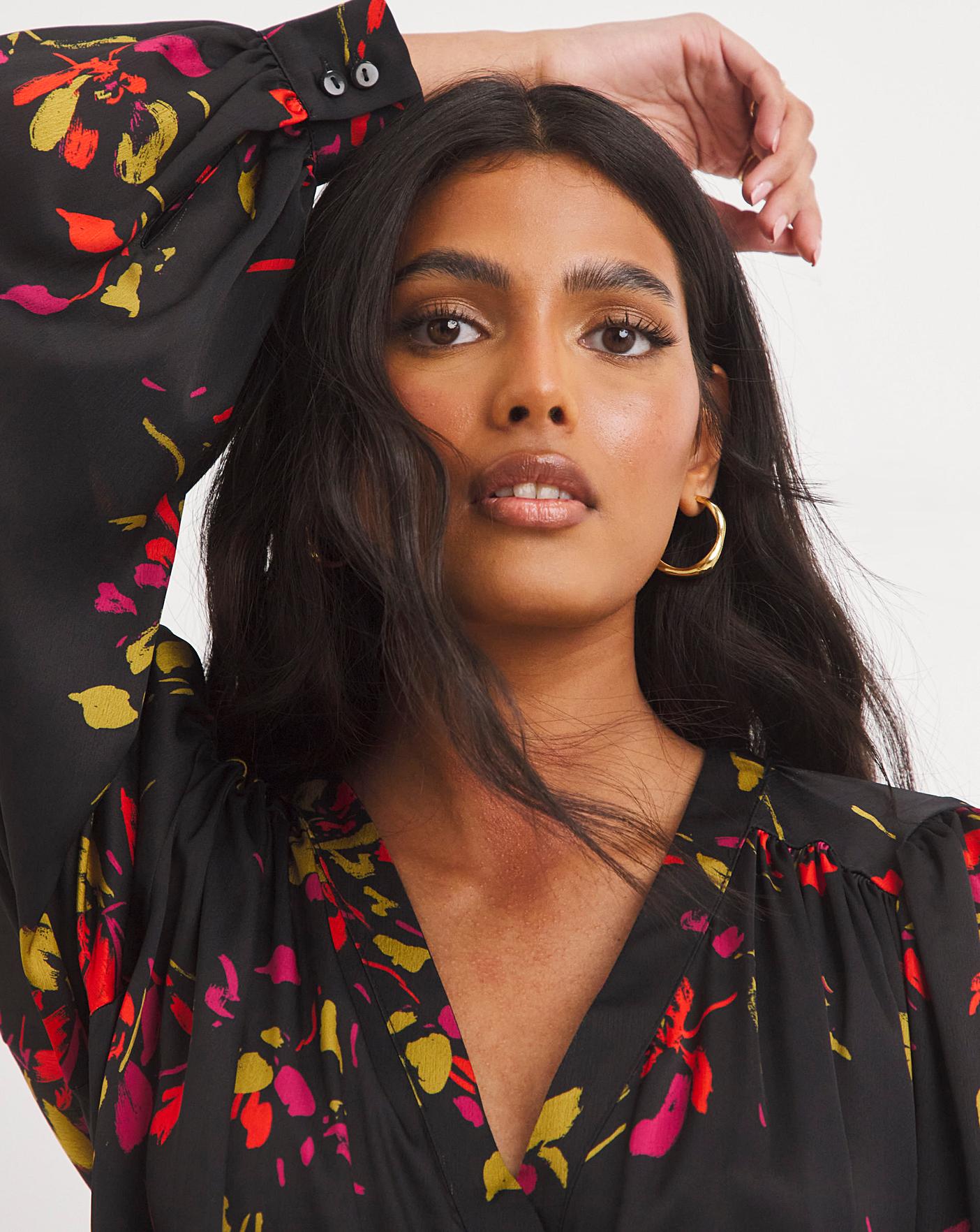 Joanna Hope Satin Blouse Ambrose Wilson