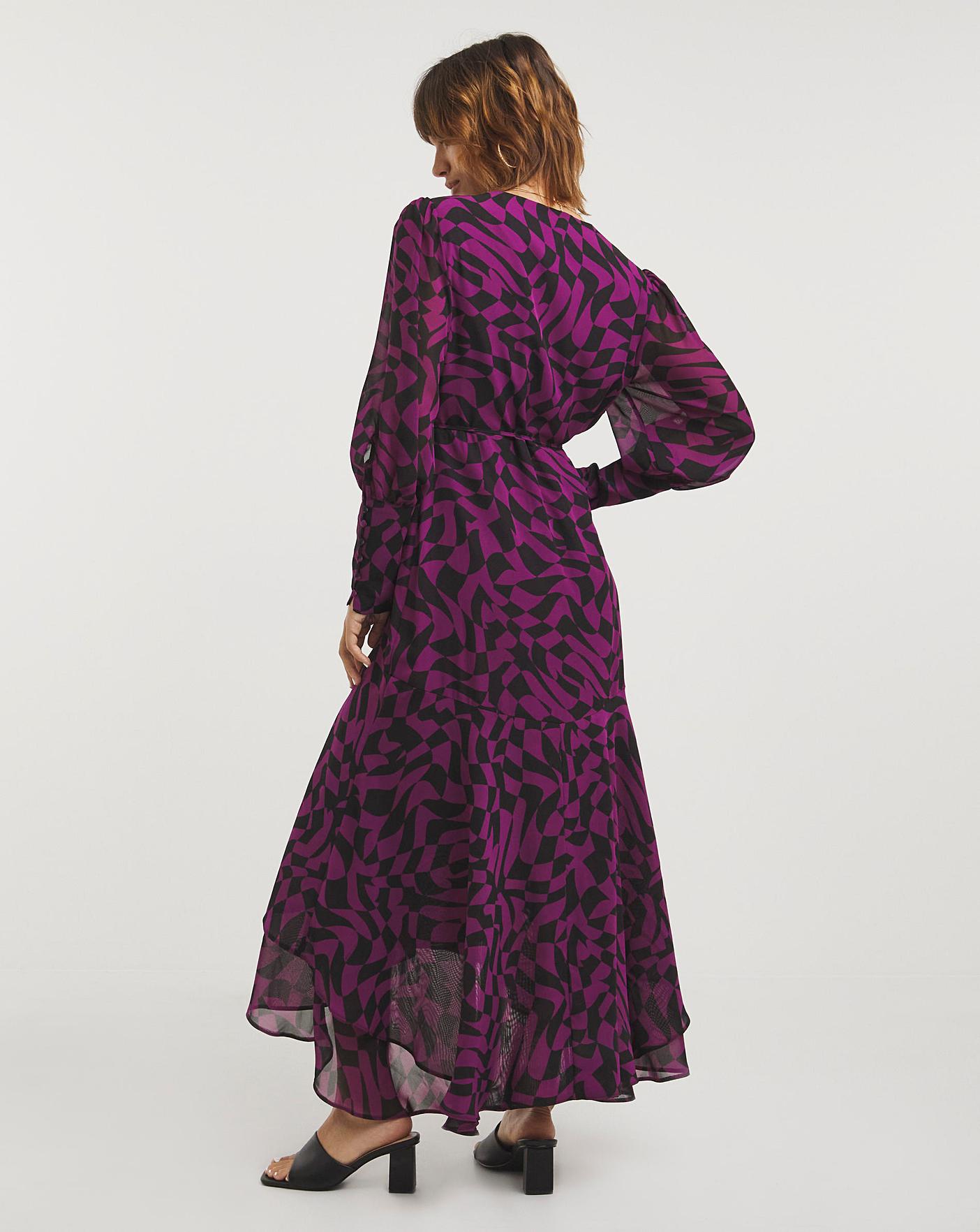 Joanna Hope Print Wrap Dress | J D Williams