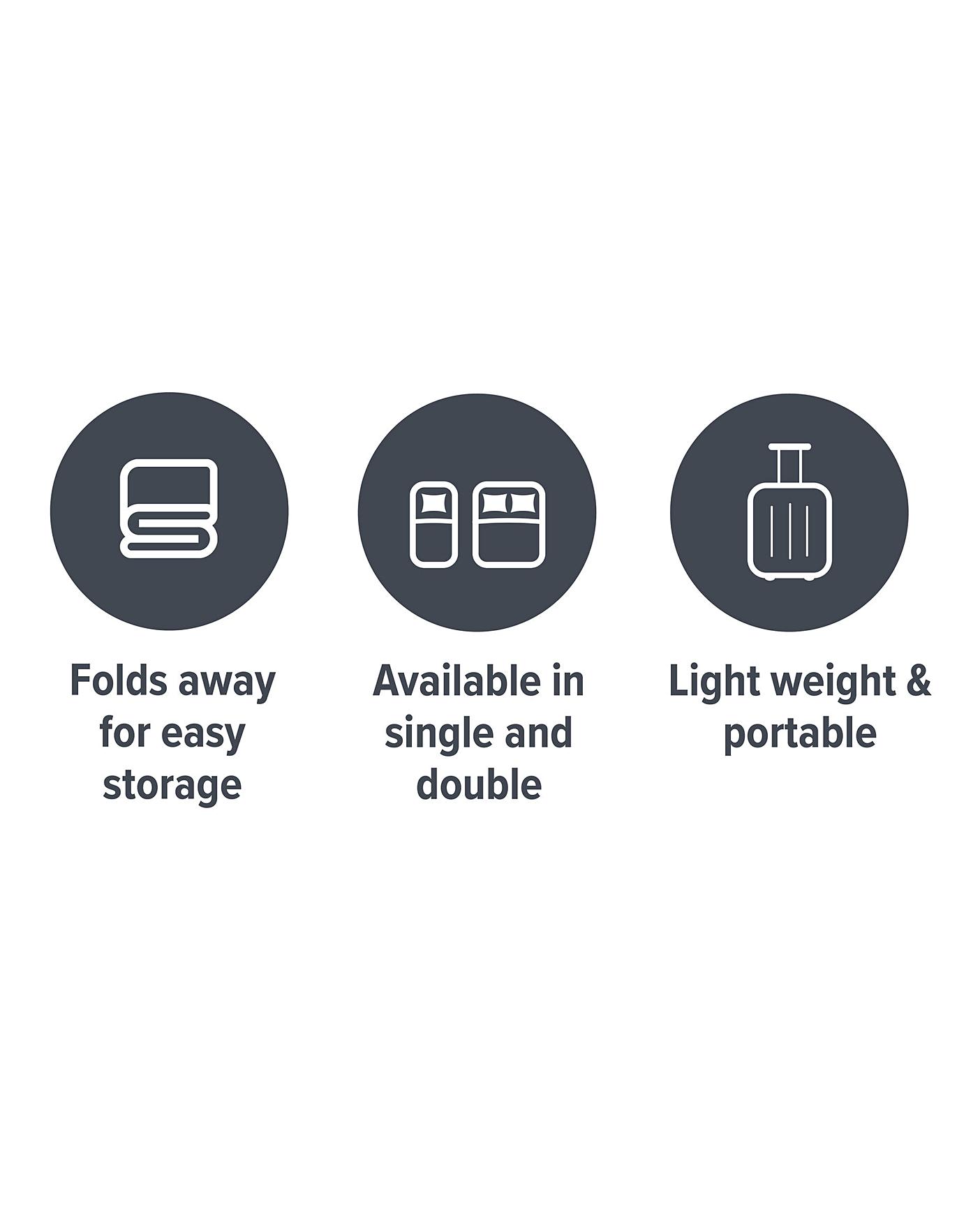 Yawn Single Air Bed Camping Mattress Oxendales