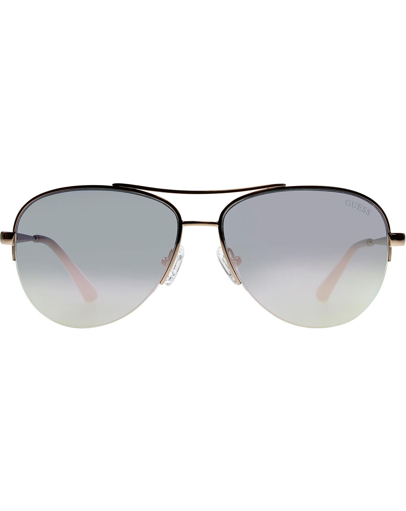 guess aviator glasses