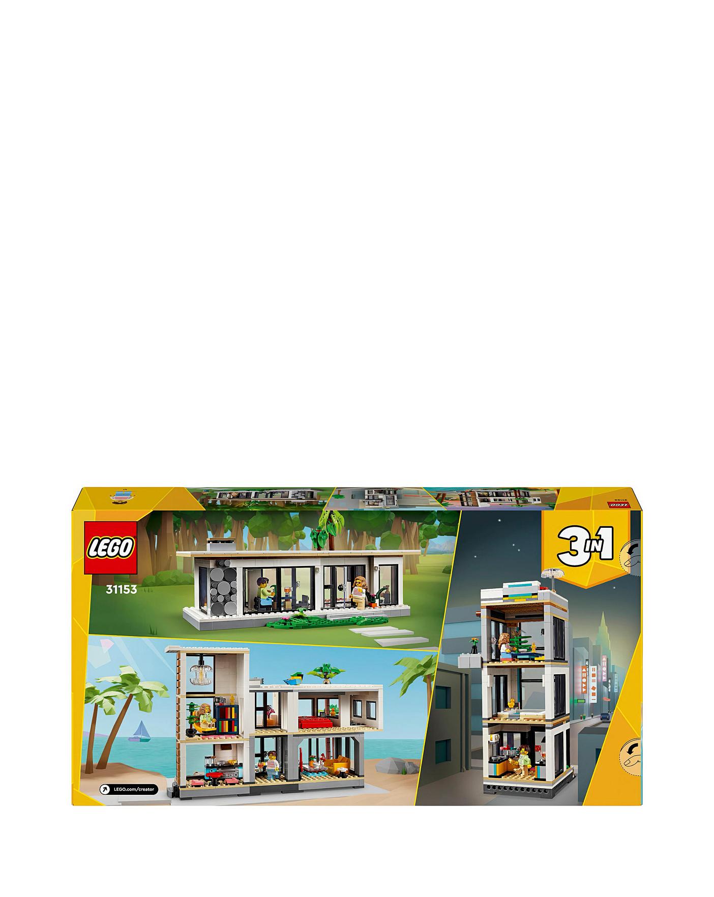 LEGO Creator 3in1 Modern House Toy Premier Man