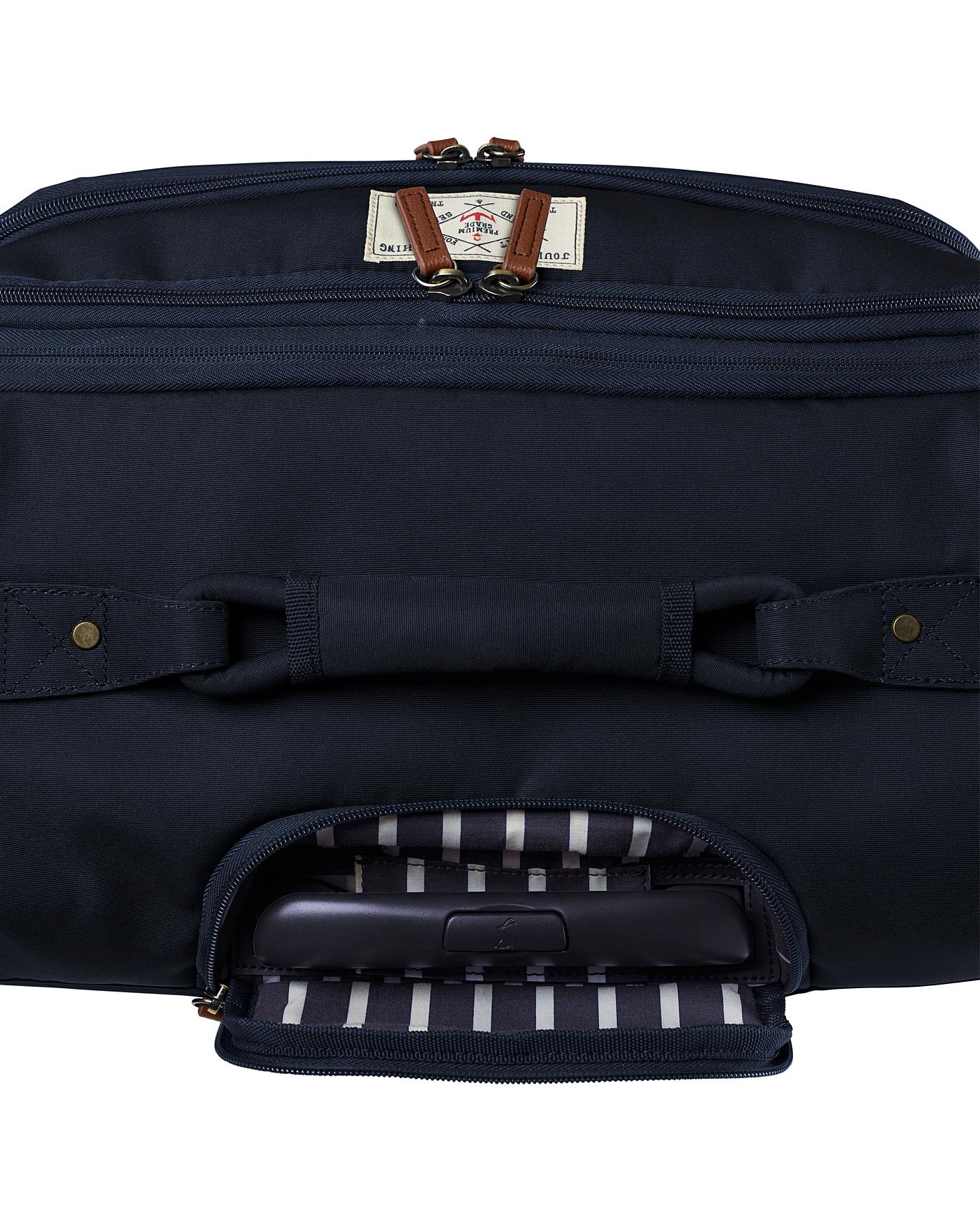 Joules Coast French Navy Suitcase Range | Premier Man