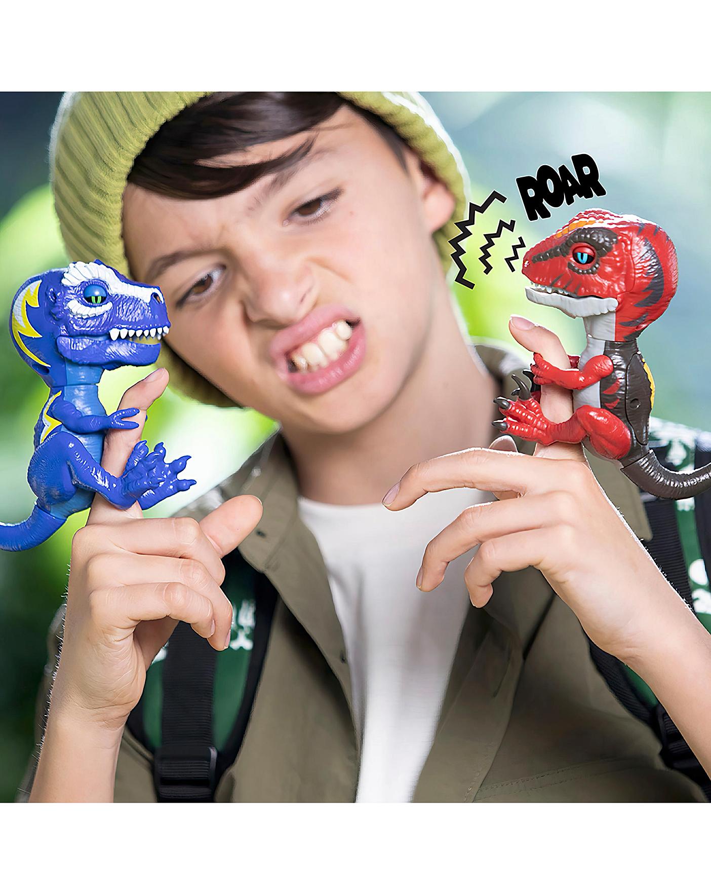 Fingerling Untamed T Rex T Rex Fingerling Dinosaur Blue Fingerling