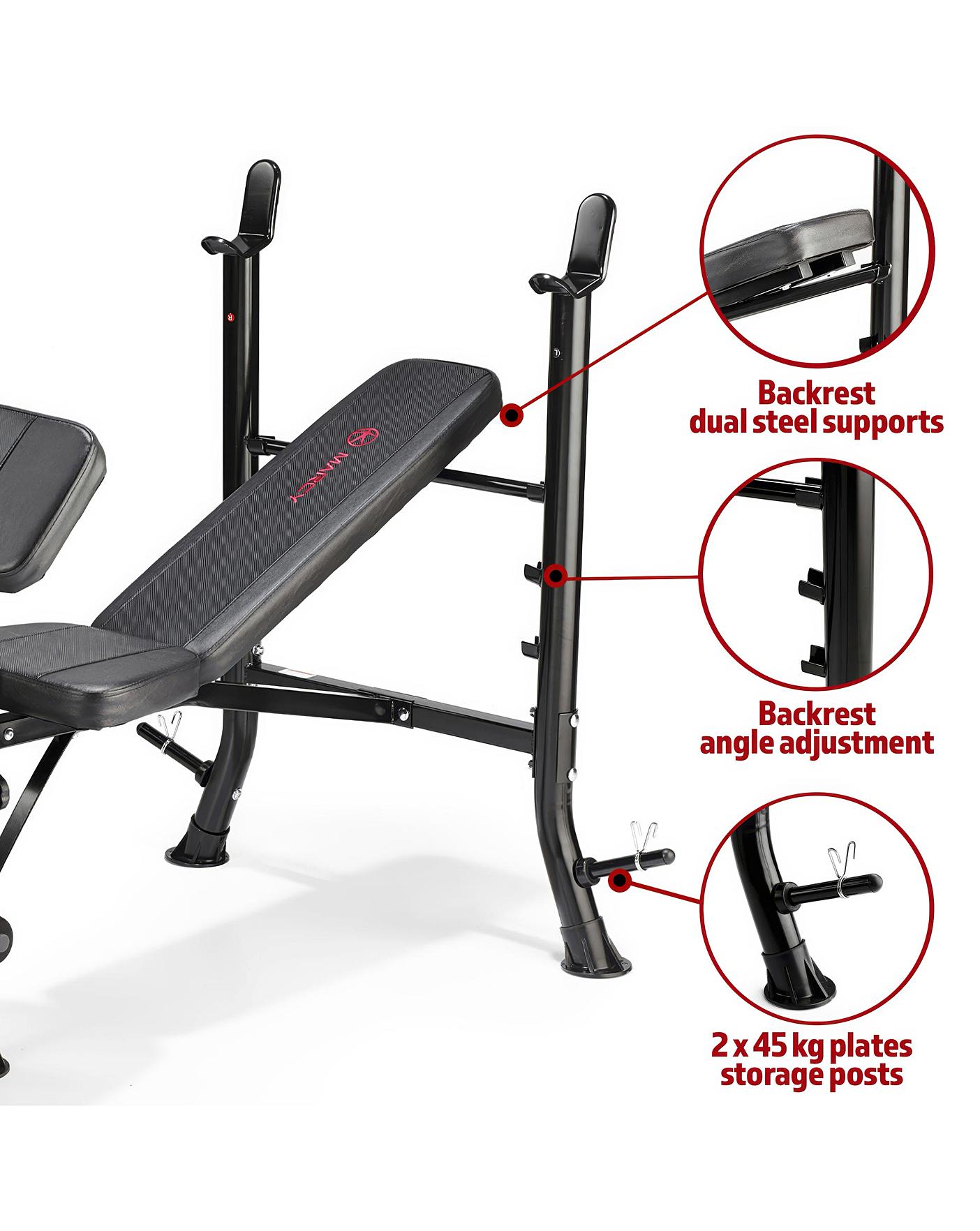 Marcy Pro Weight Bench Macy Multipupose Utility Weight Bench