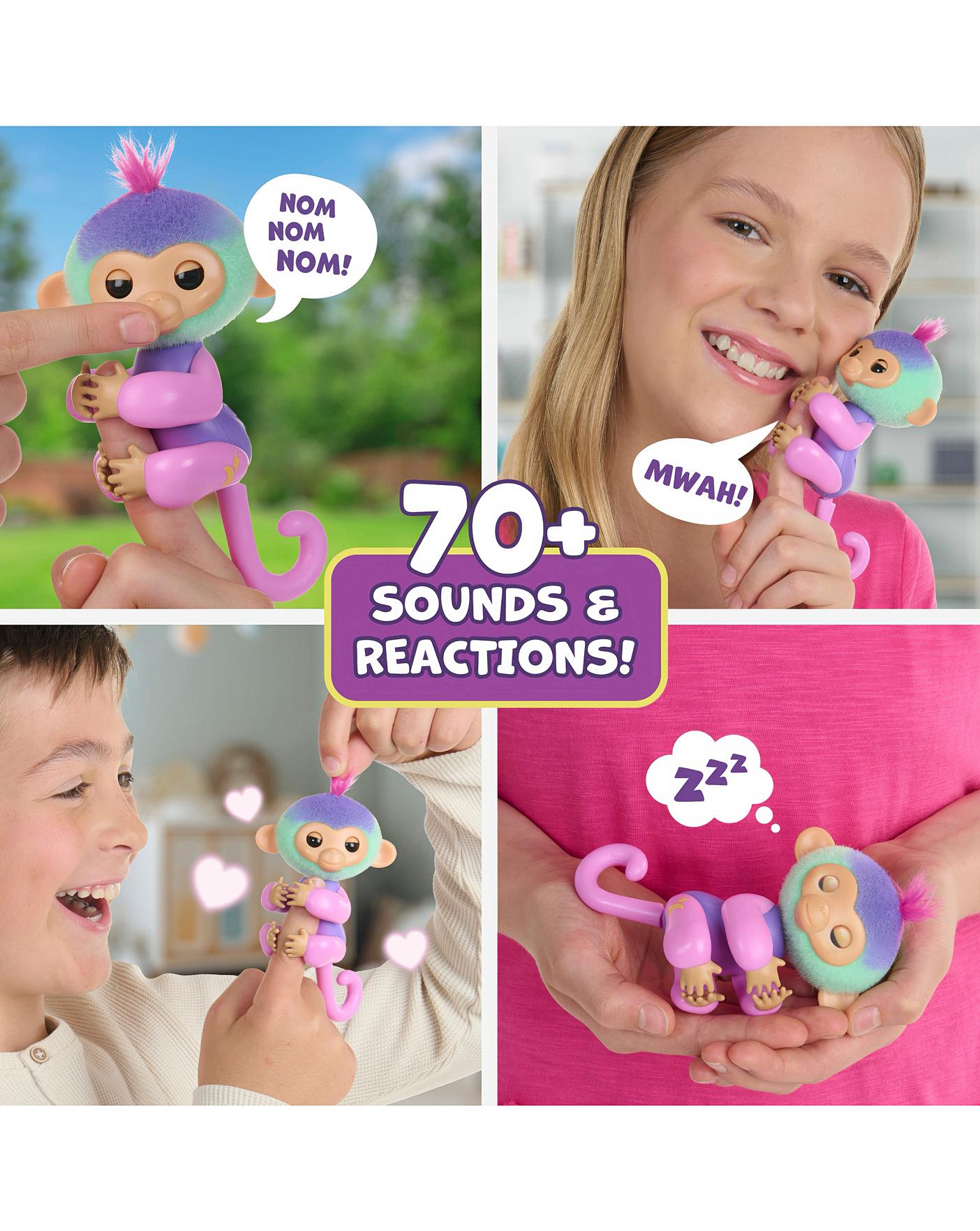 Glitter Fingerlings Monkey Fingerlings Baby Monkey Glitter Sugar