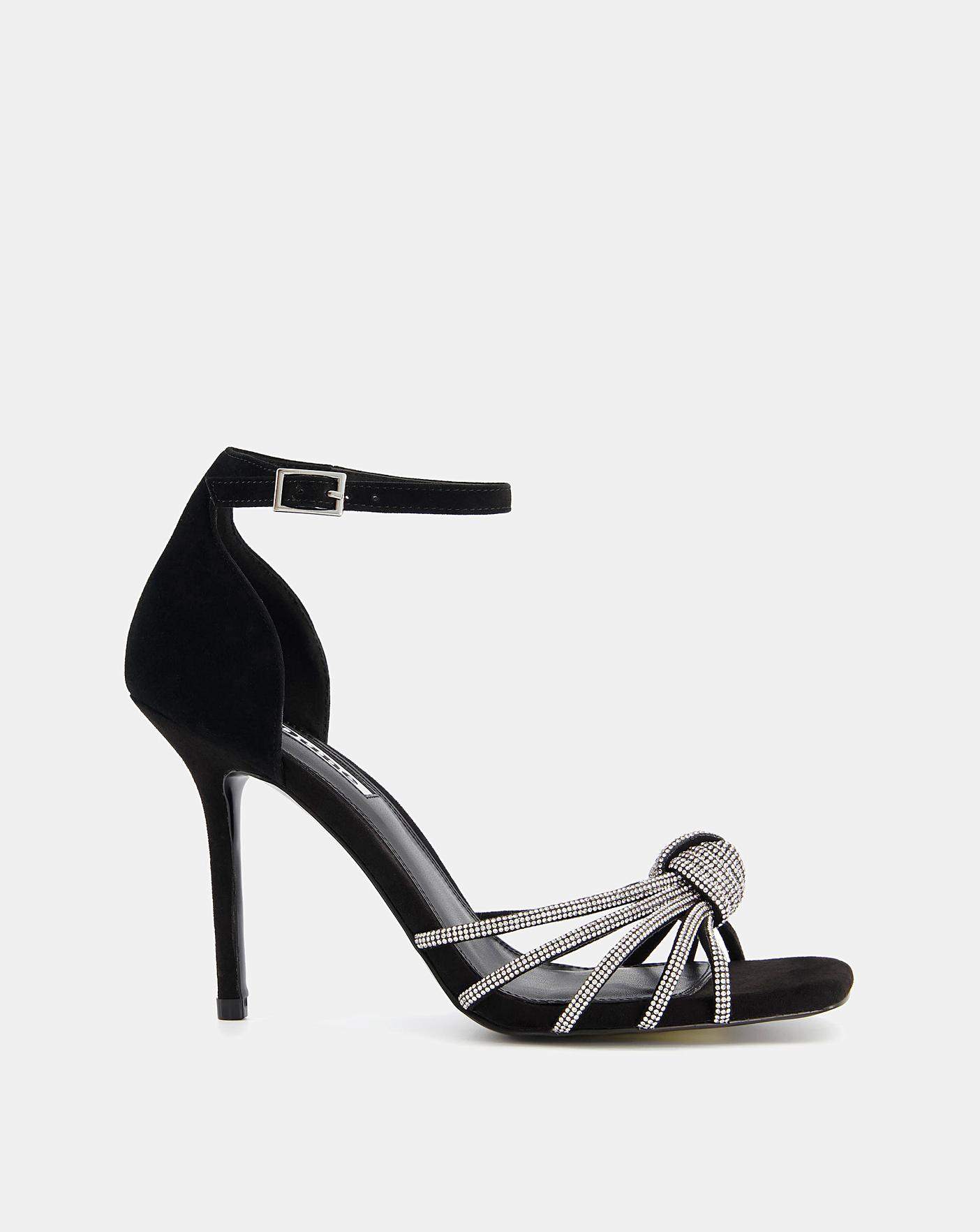 Grey barely there discount heels