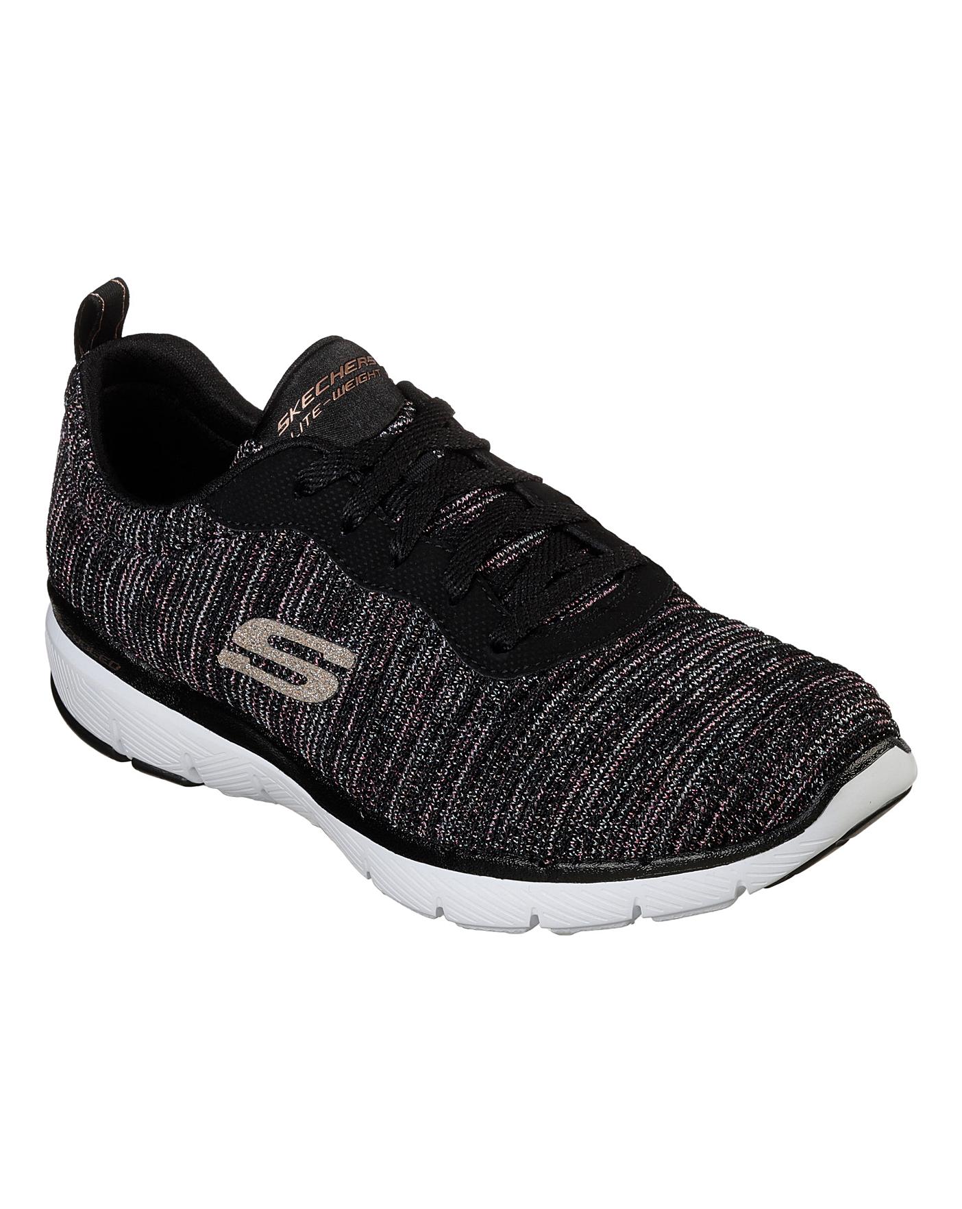 Skechers Flex Appeal Endless Trainers | Crazy Clearance