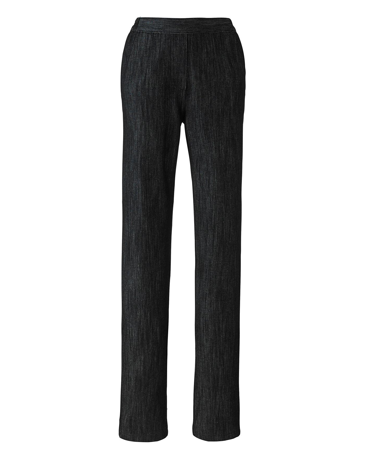 PullOn StraightLeg Jeans Long Crazy Clearance