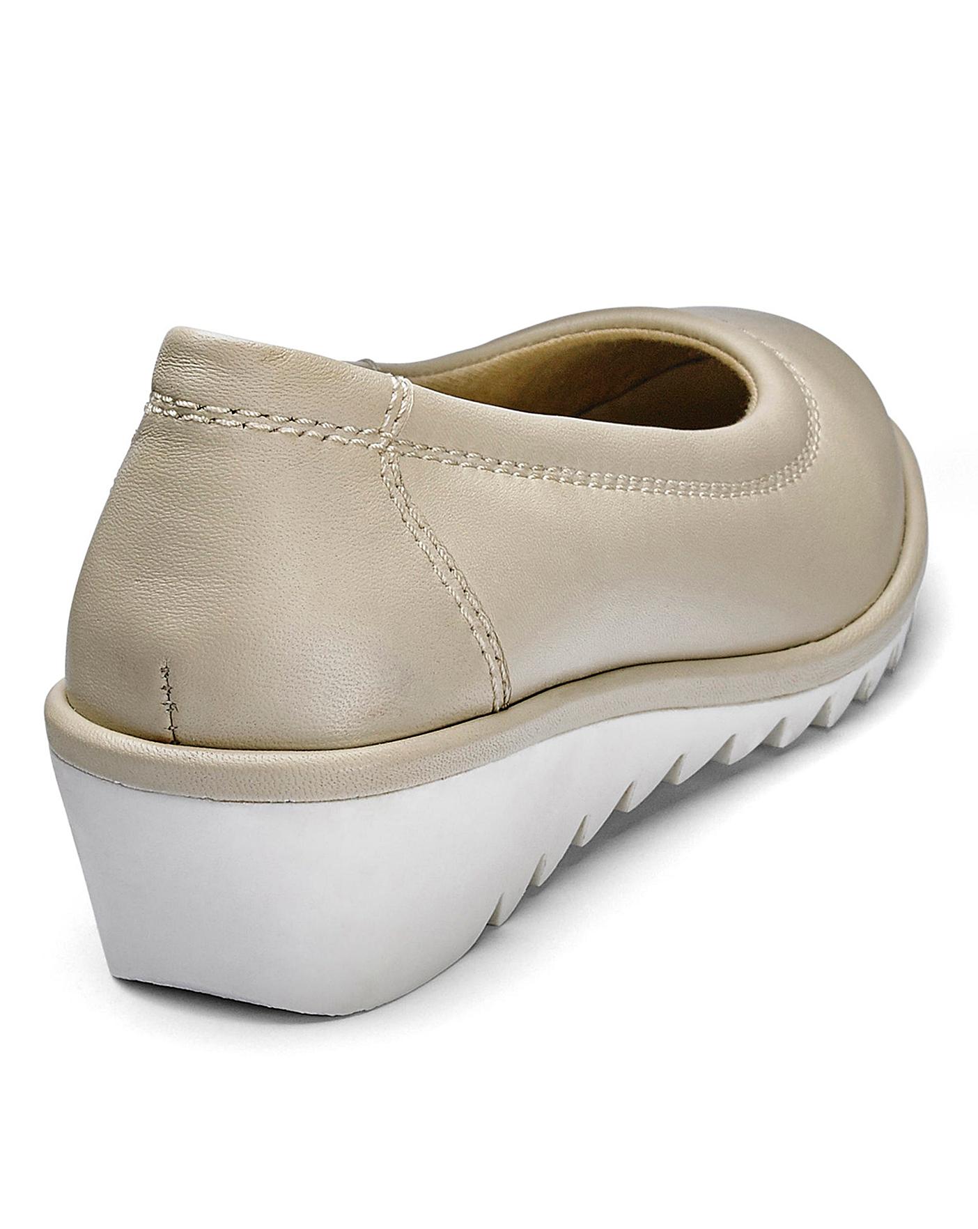 Heavenly Soles Leather Shoes EEE Fit Crazy Clearance