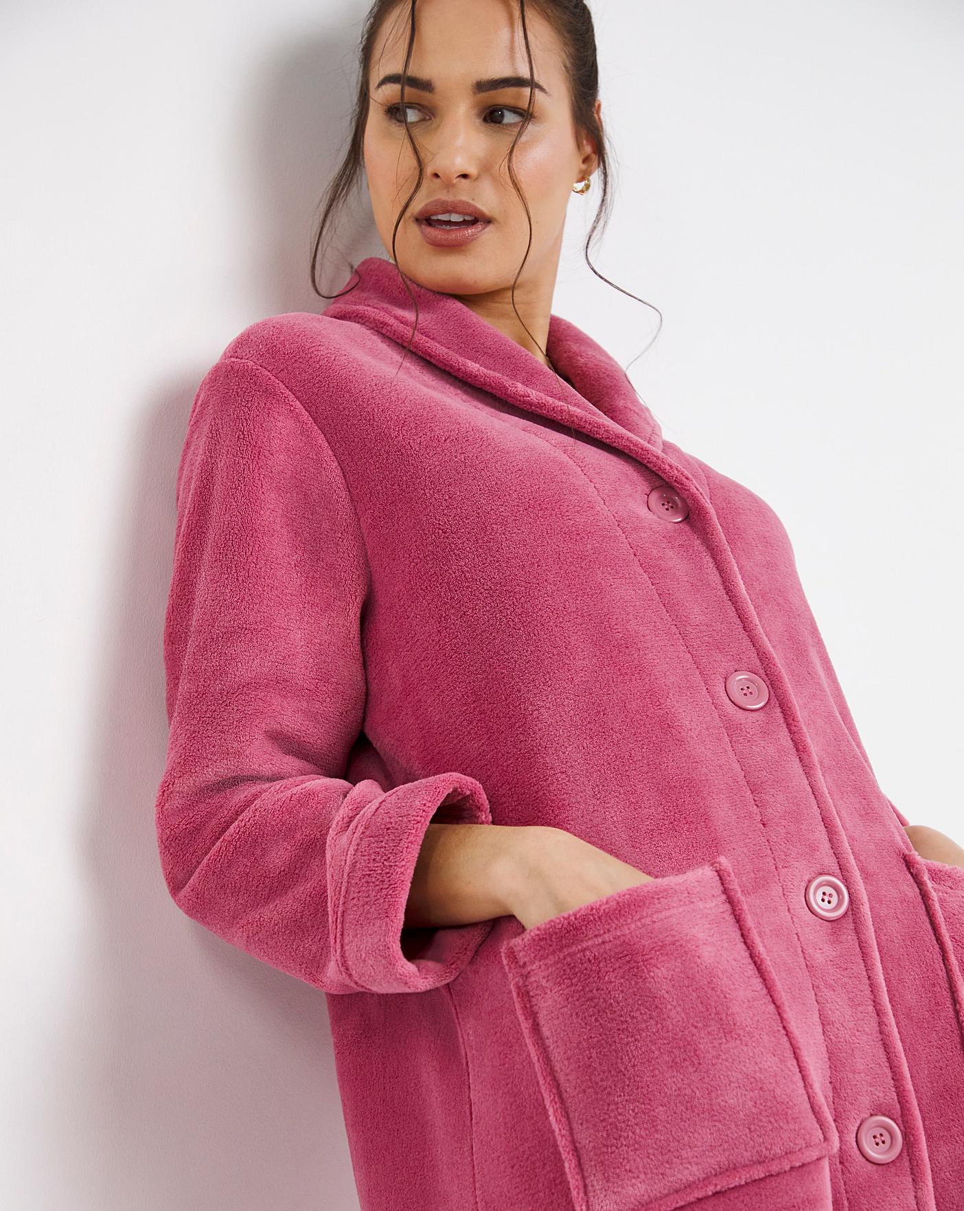 Pretty Secrets Button Dressing Gown Ambrose Wilson