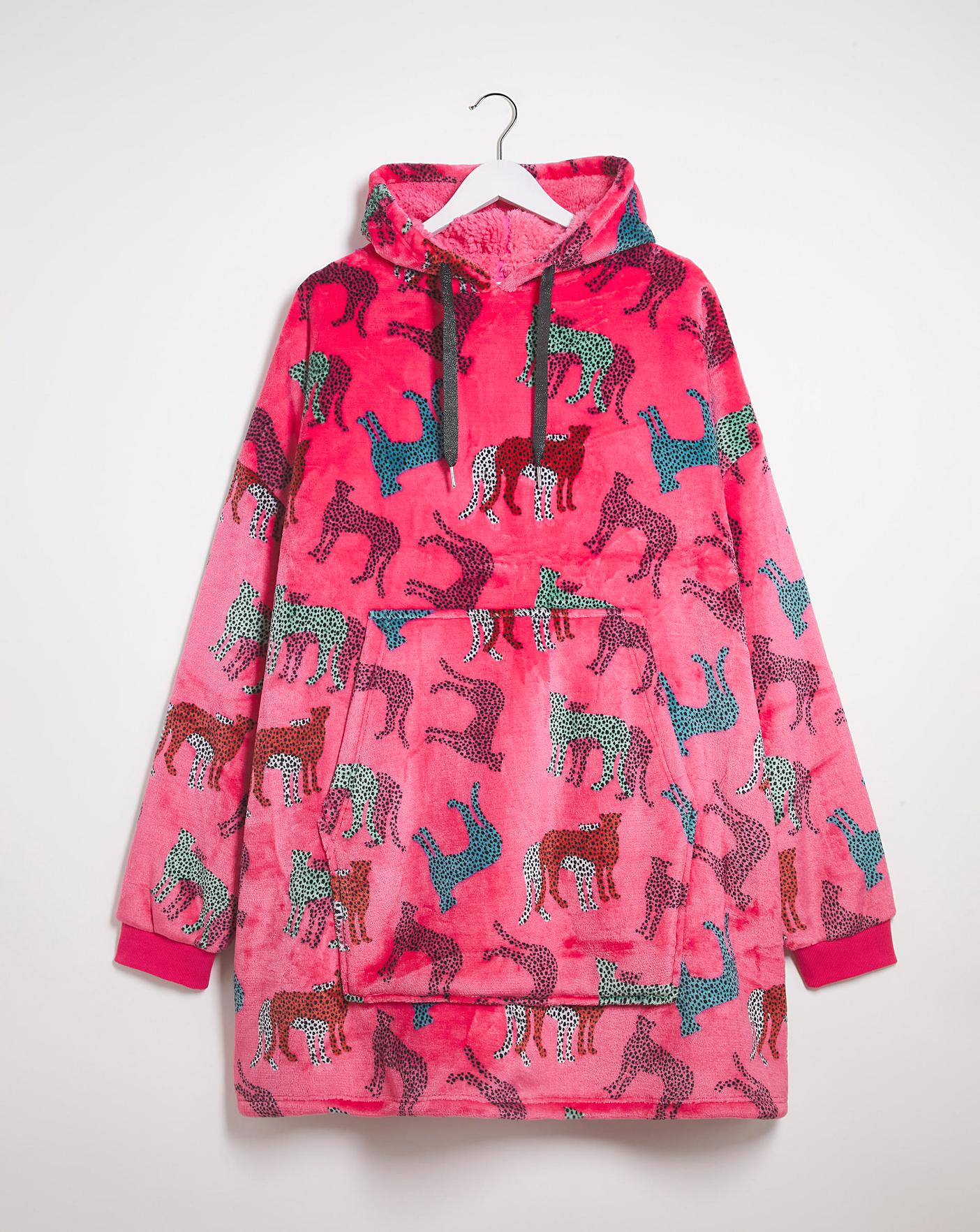 Oversized Lined Blanket Hoodie Marisota