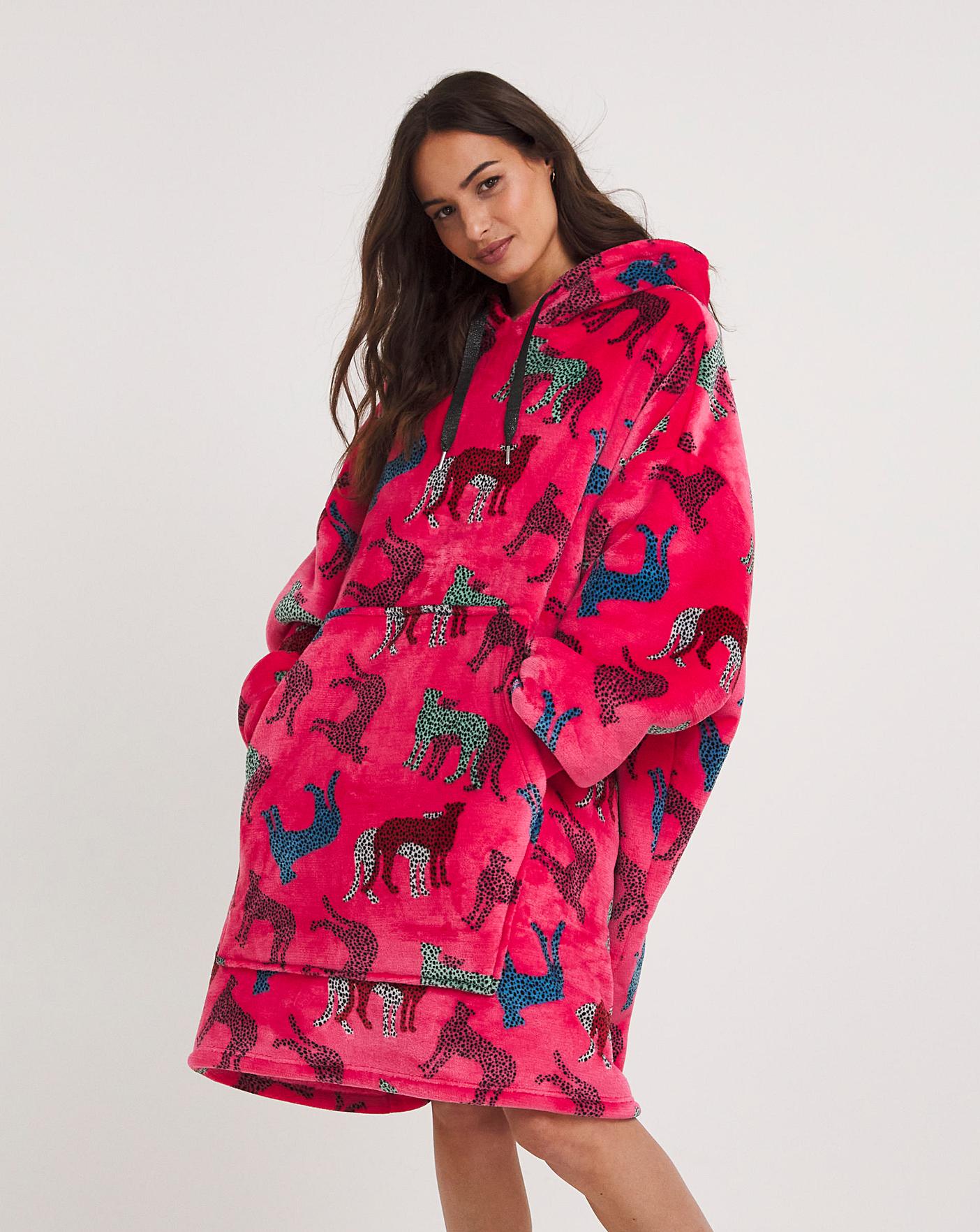 Oversized Lined Blanket Hoodie Marisota