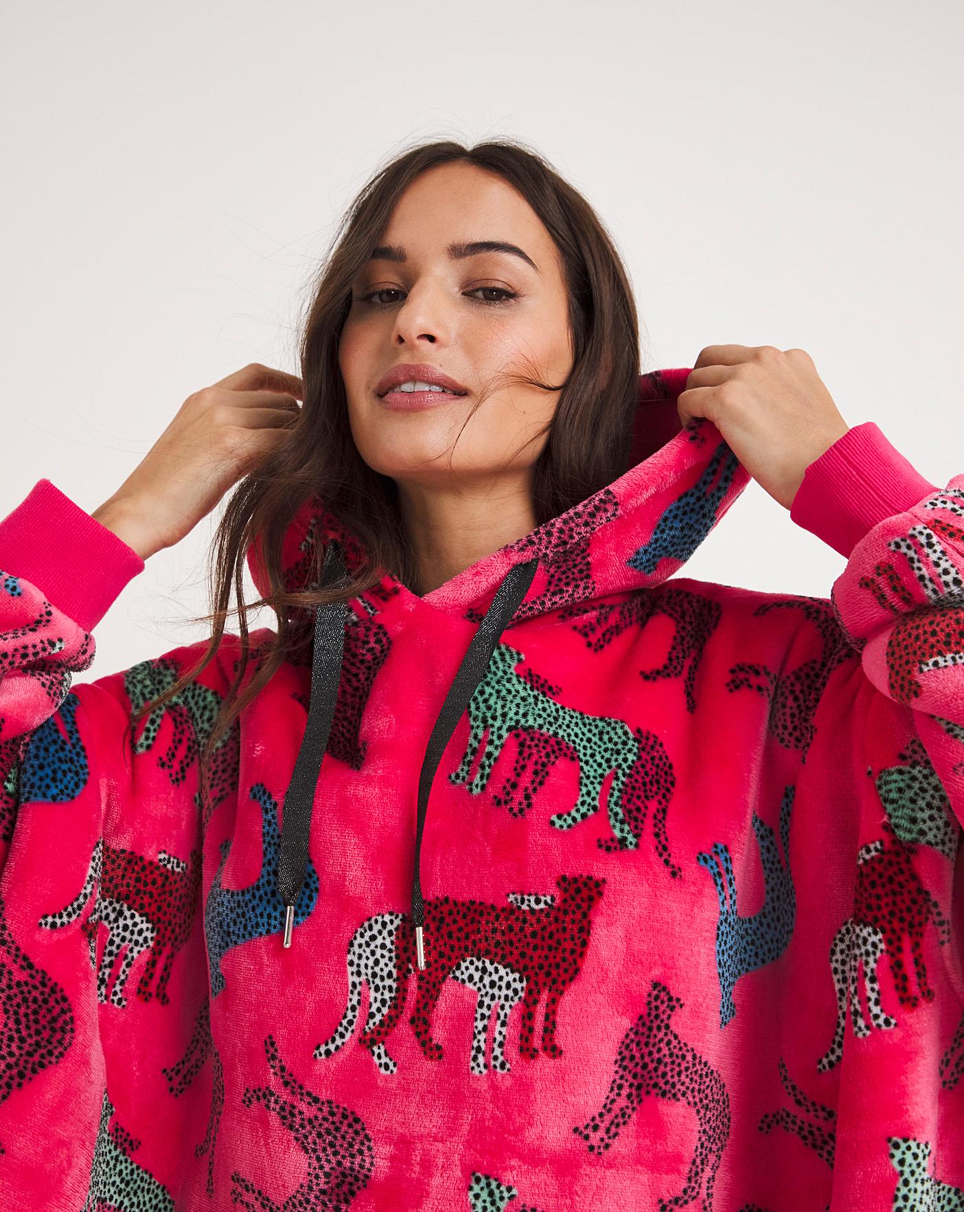 Oversized Lined Blanket Hoodie Marisota